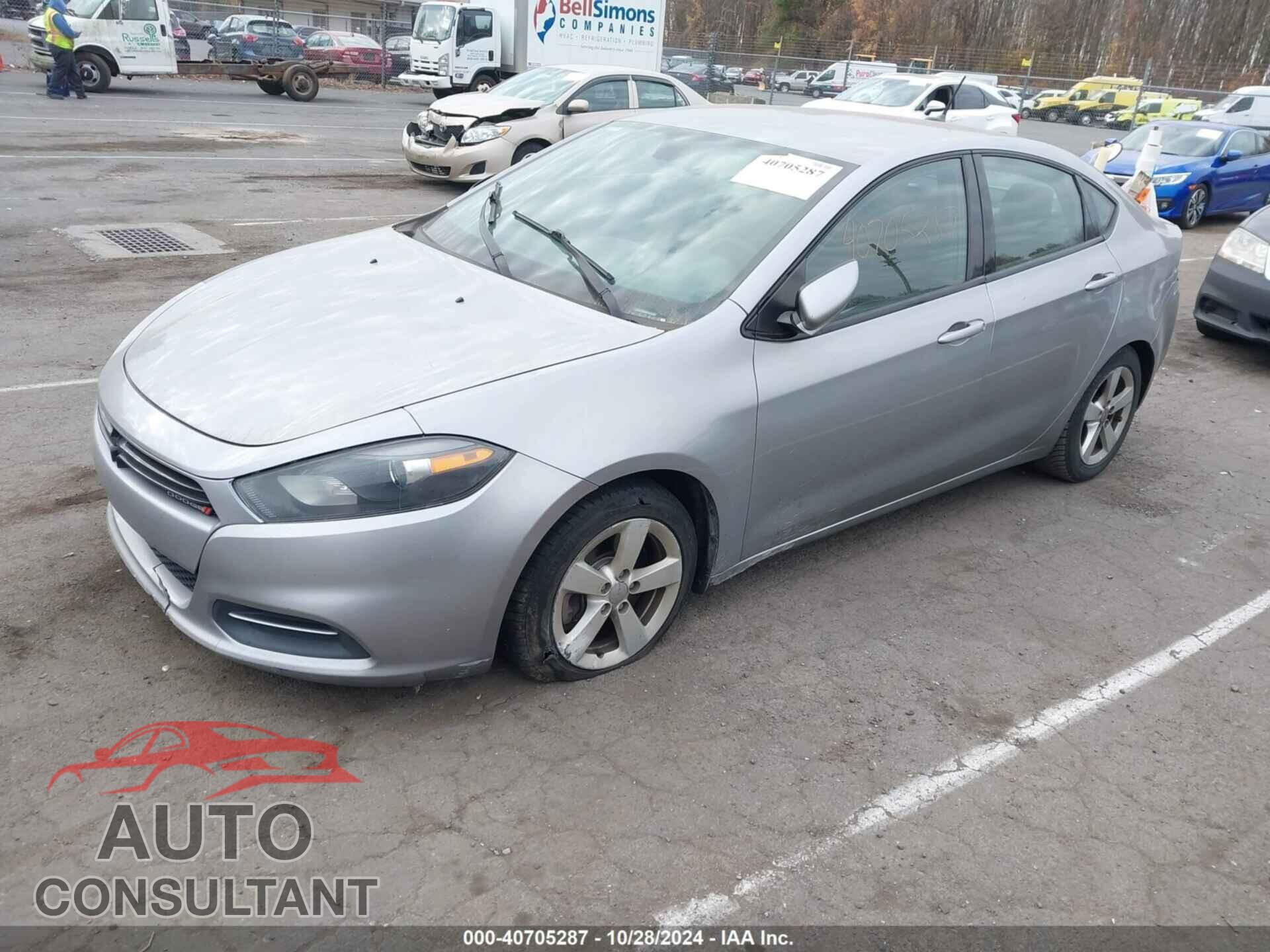 DODGE DART 2016 - 1C3CDFBB4GD661105