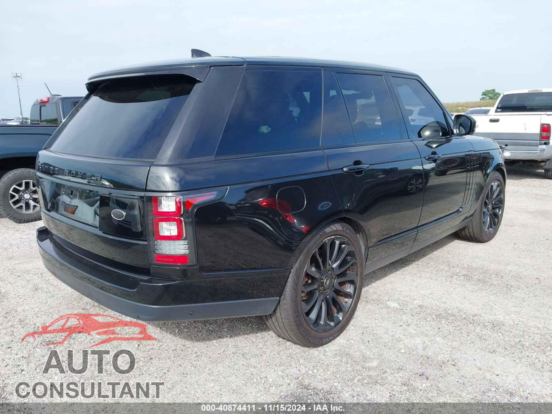 LAND ROVER RANGE ROVER 2017 - SALGS2FE4HA378148