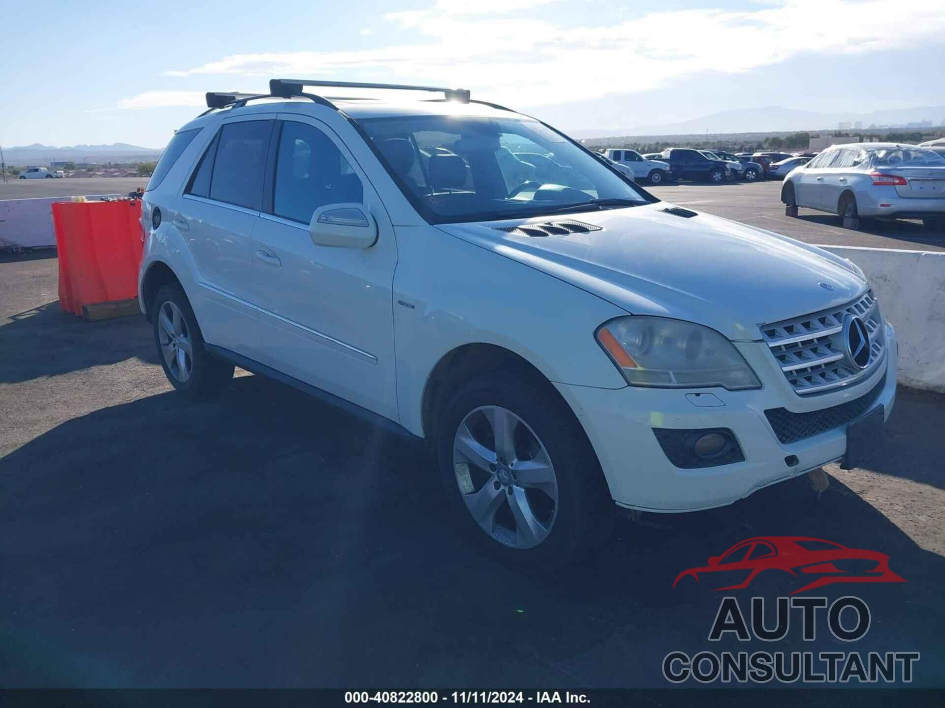 MERCEDES-BENZ ML 350 BLUETEC 2010 - 4JGBB2FB6AA592633