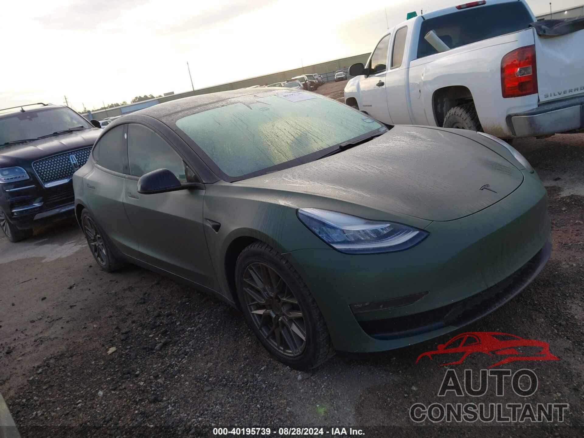 TESLA MODEL 3 2020 - 5YJ3E1EB5LF607080