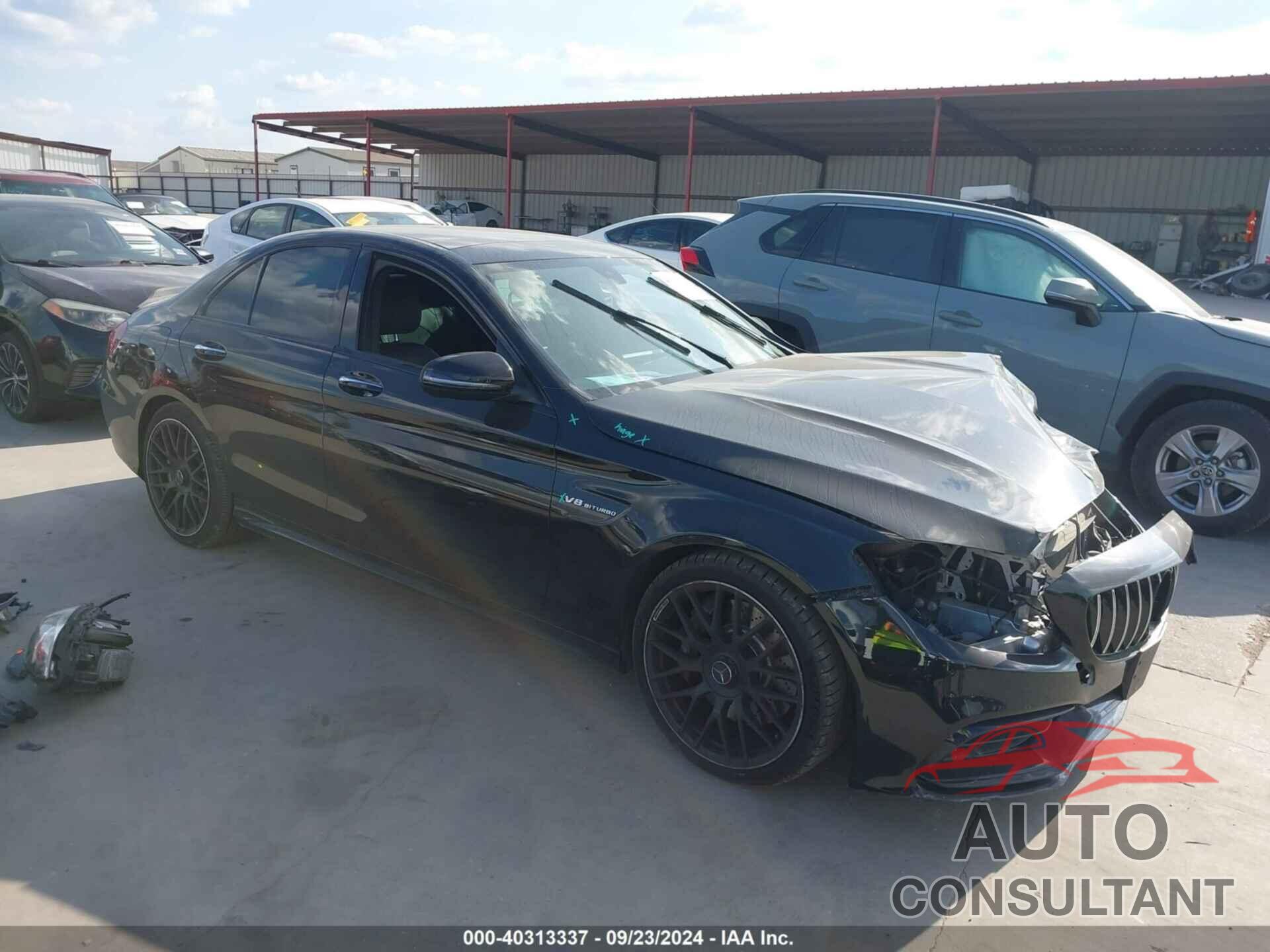 MERCEDES-BENZ AMG C 63 2021 - W1KWF8GB4MR619674
