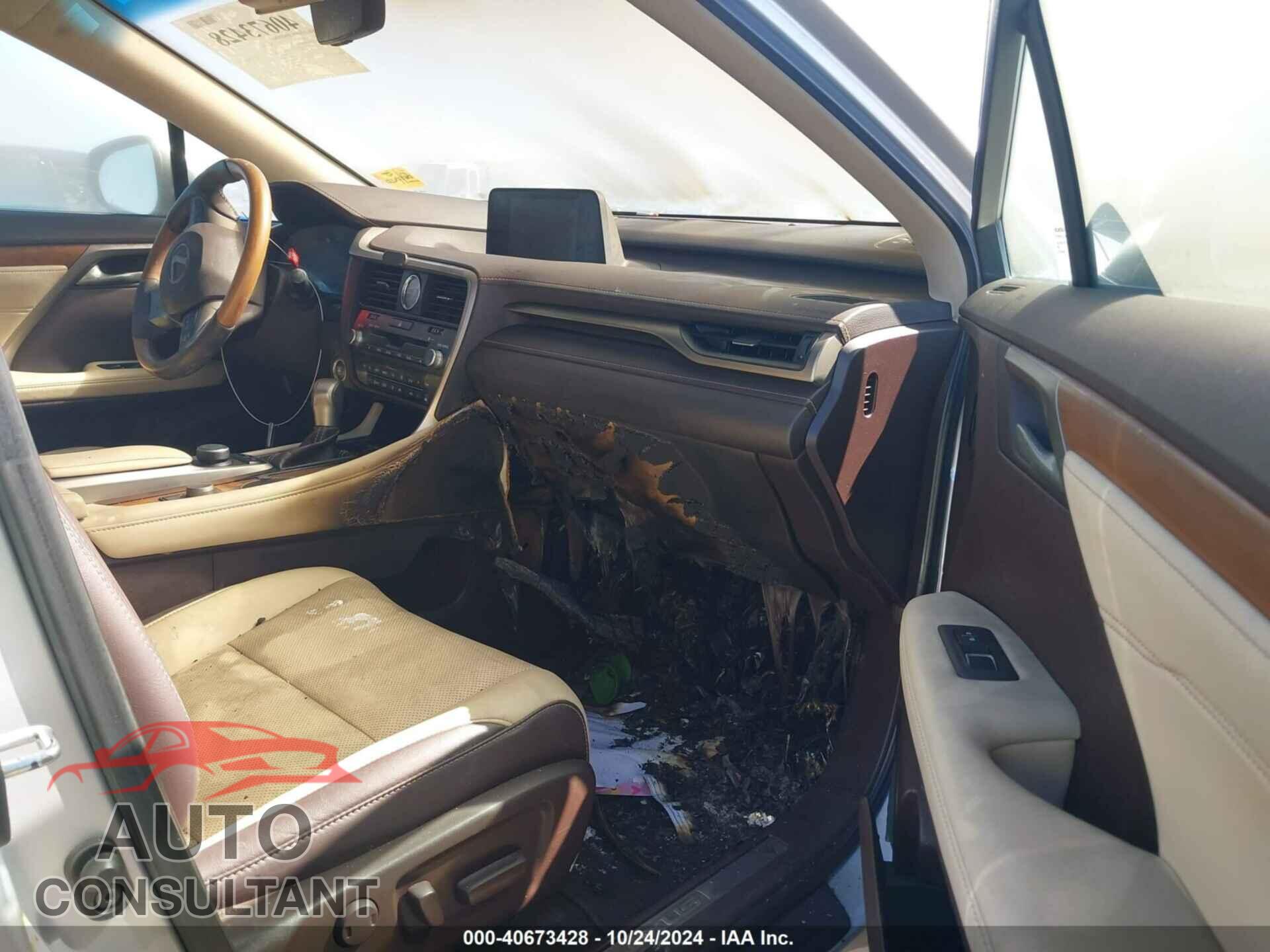 LEXUS RX 350 2016 - 2T2ZZMCA2GC009707