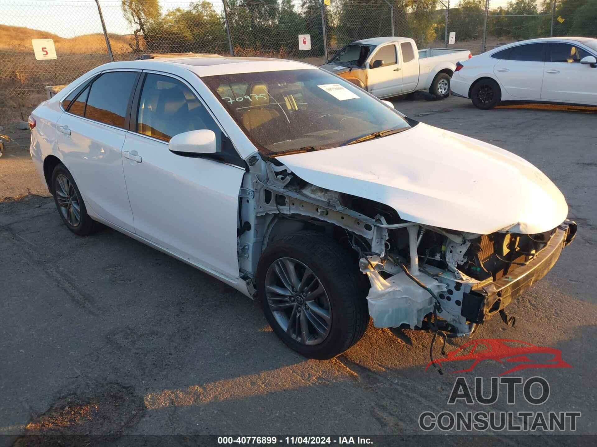 TOYOTA CAMRY 2017 - 4T1BF1FK9HU357280