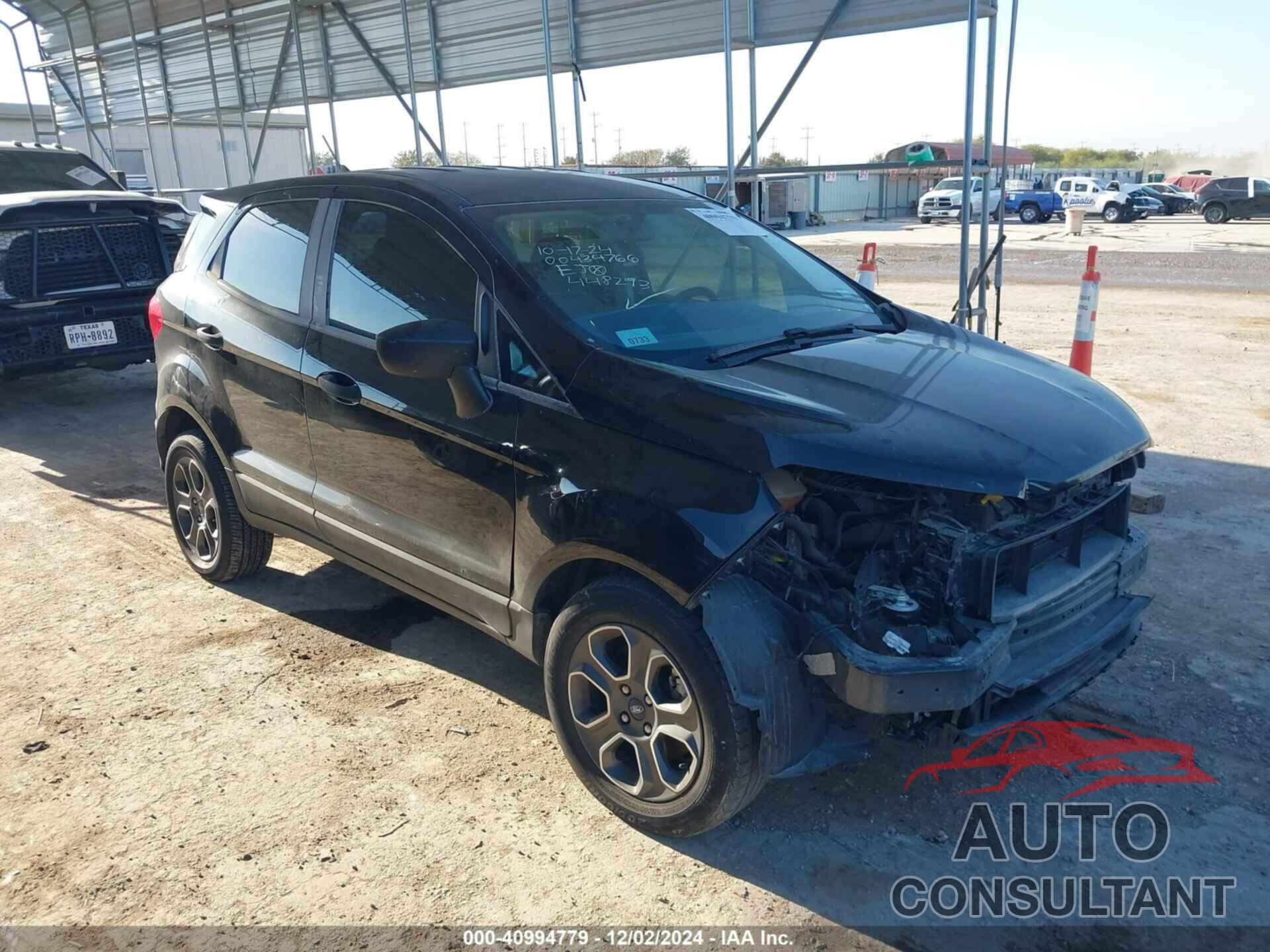 FORD ECOSPORT 2021 - MAJ3S2FEXMC448293