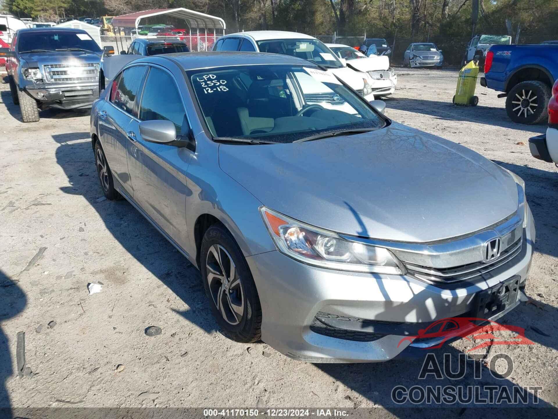 HONDA ACCORD 2016 - 1HGCR2F49GA122550