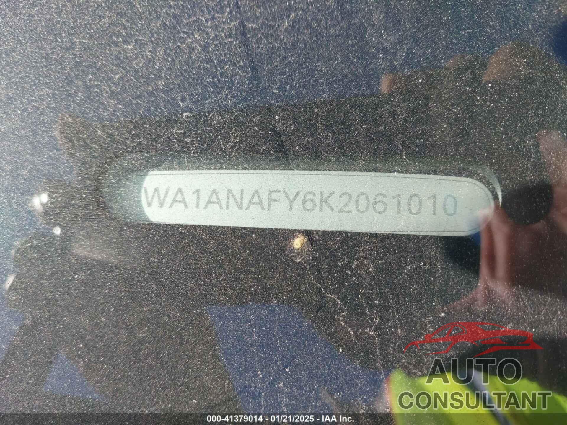 AUDI Q5 2019 - WA1ANAFY6K2061010