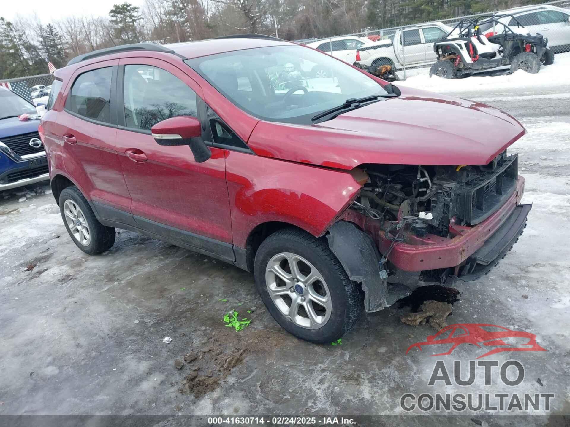 FORD ECOSPORT 2019 - MAJ6S3GL4KC296248