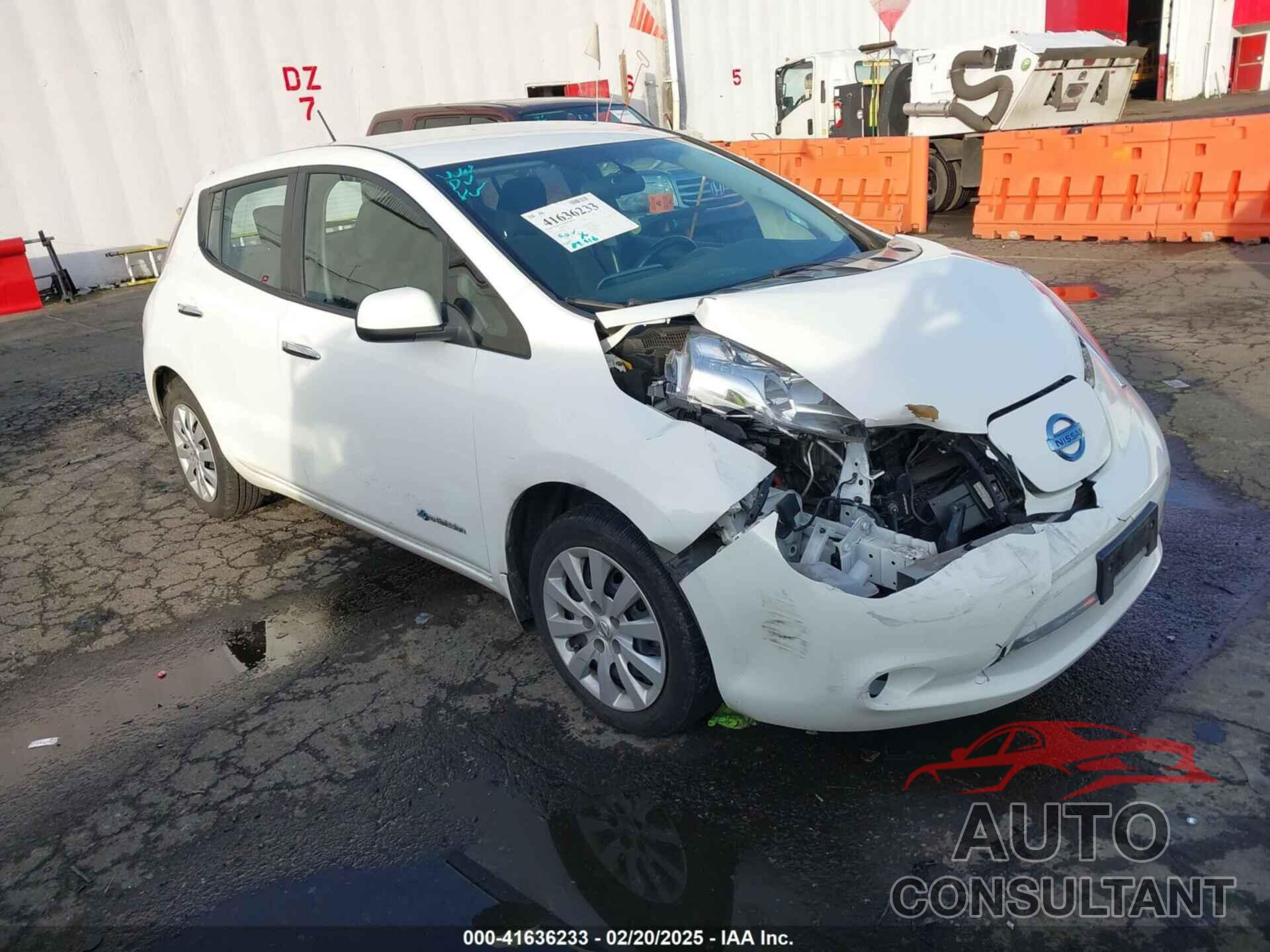 NISSAN LEAF 2015 - 1N4AZ0CPXFC302167