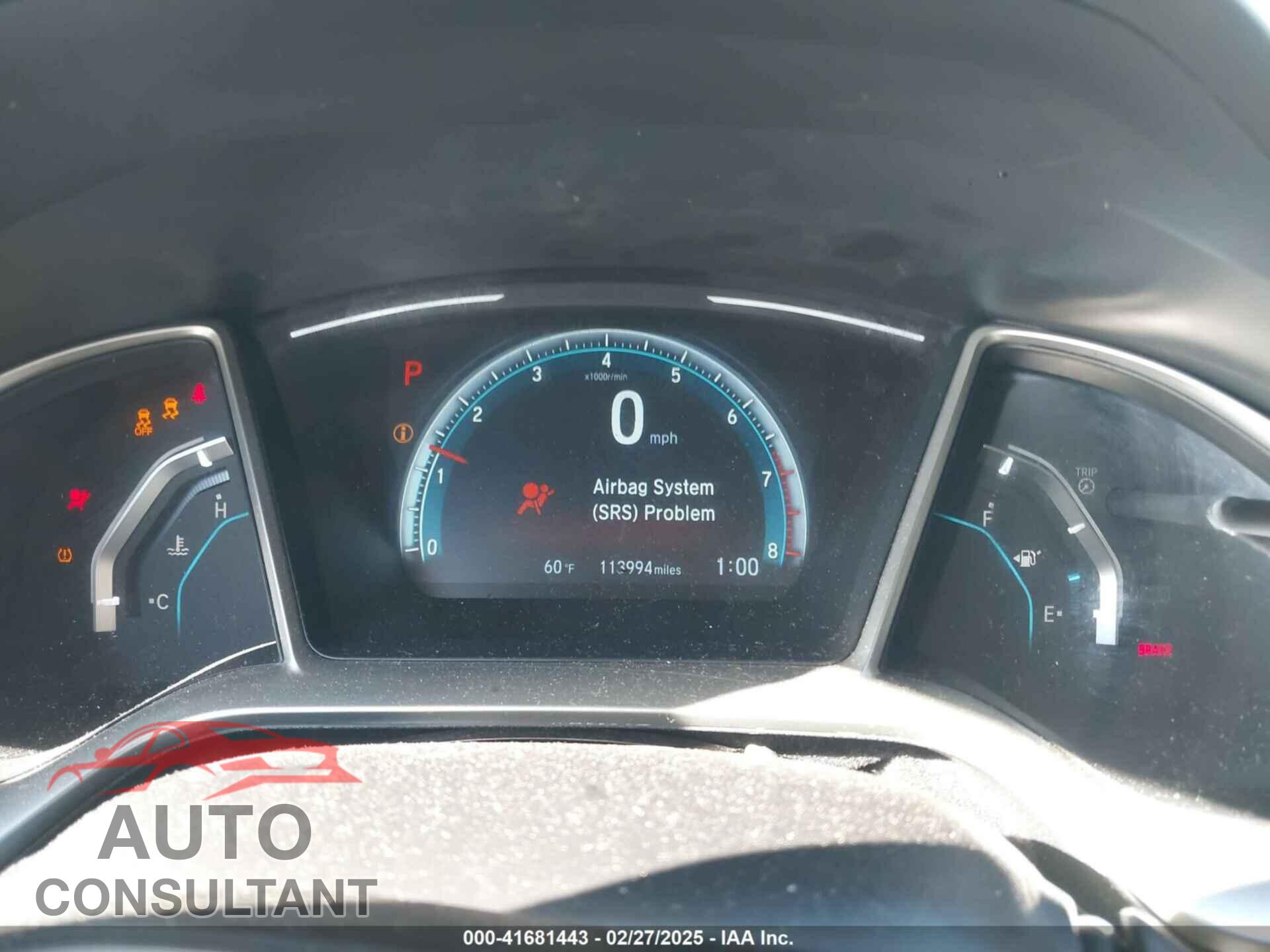 HONDA CIVIC 2017 - 2HGFC2F76HH508192