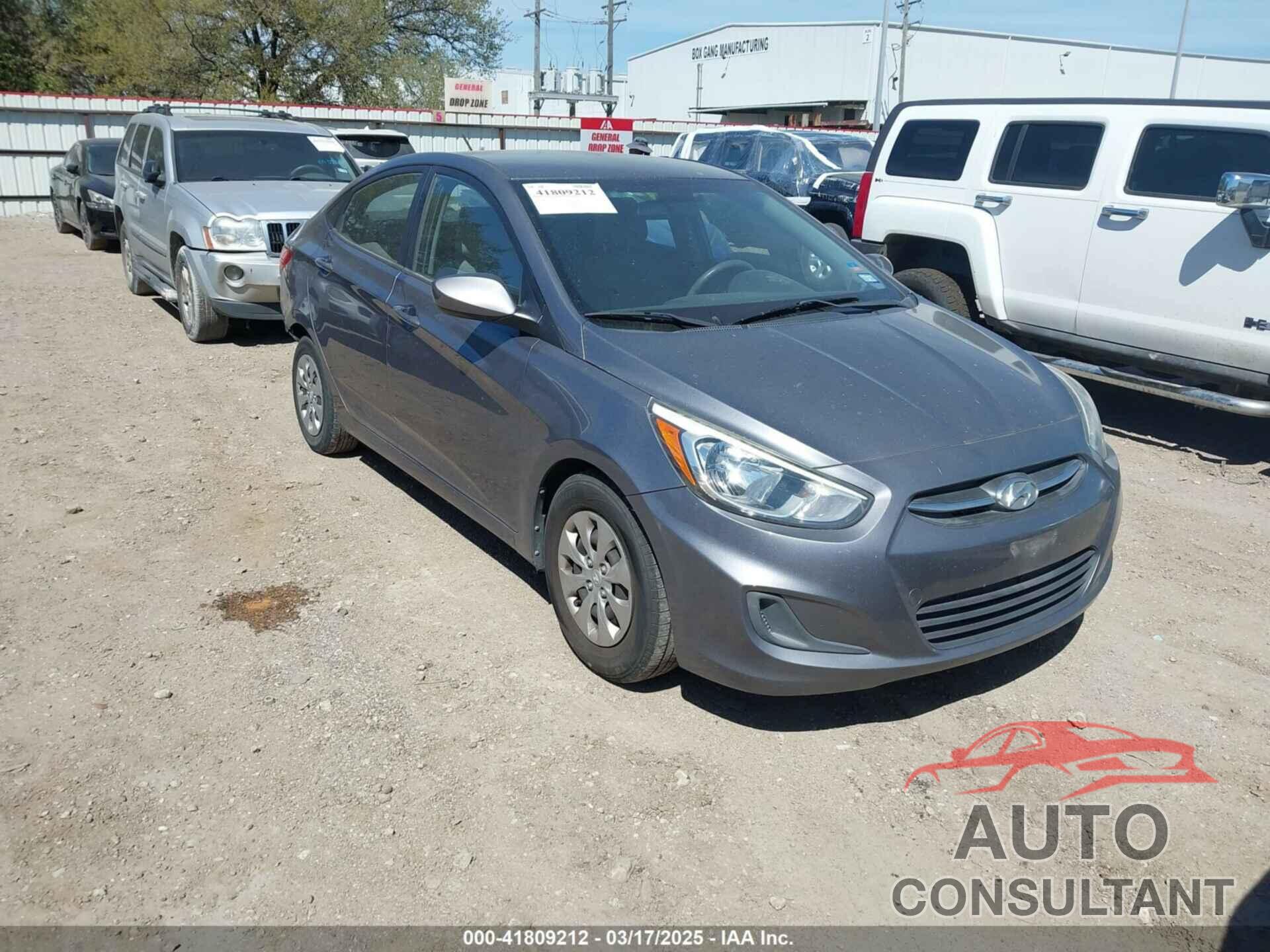 HYUNDAI ACCENT 2015 - KMHCT4AE1FU879706