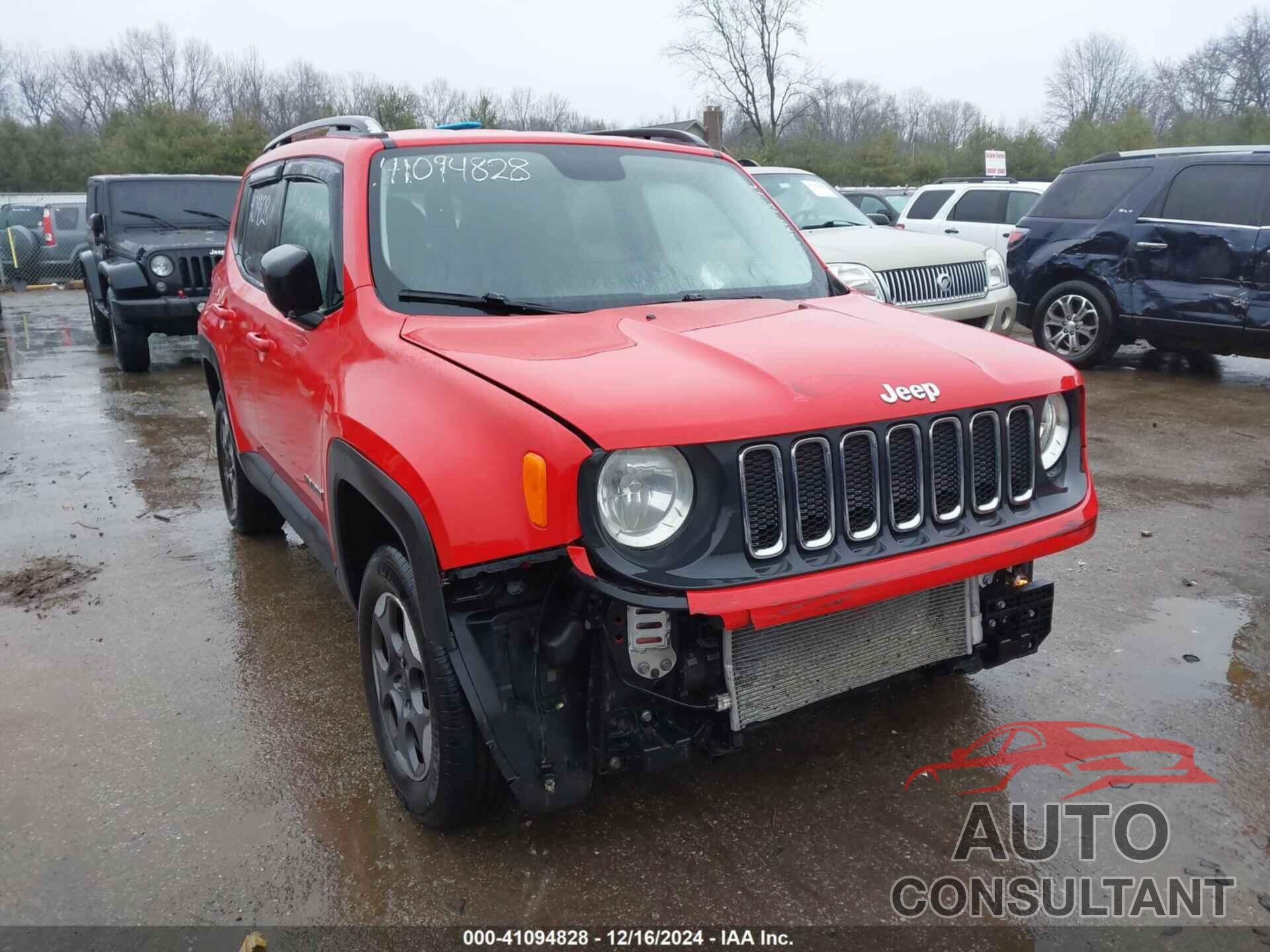 JEEP RENEGADE 2017 - ZACCJBABXHPG20785