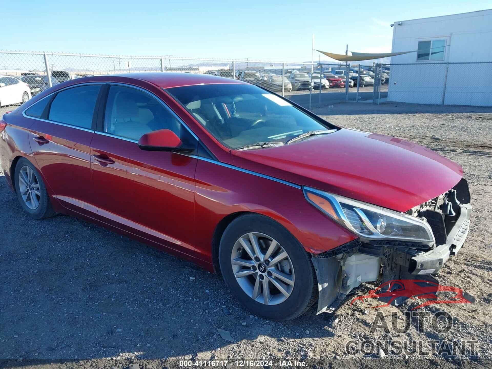 HYUNDAI SONATA 2016 - 5NPE24AF1GH294242