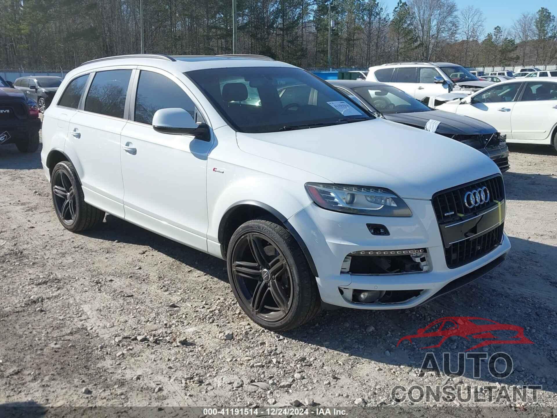 AUDI Q7 2013 - WA1DGAFE2DD010818