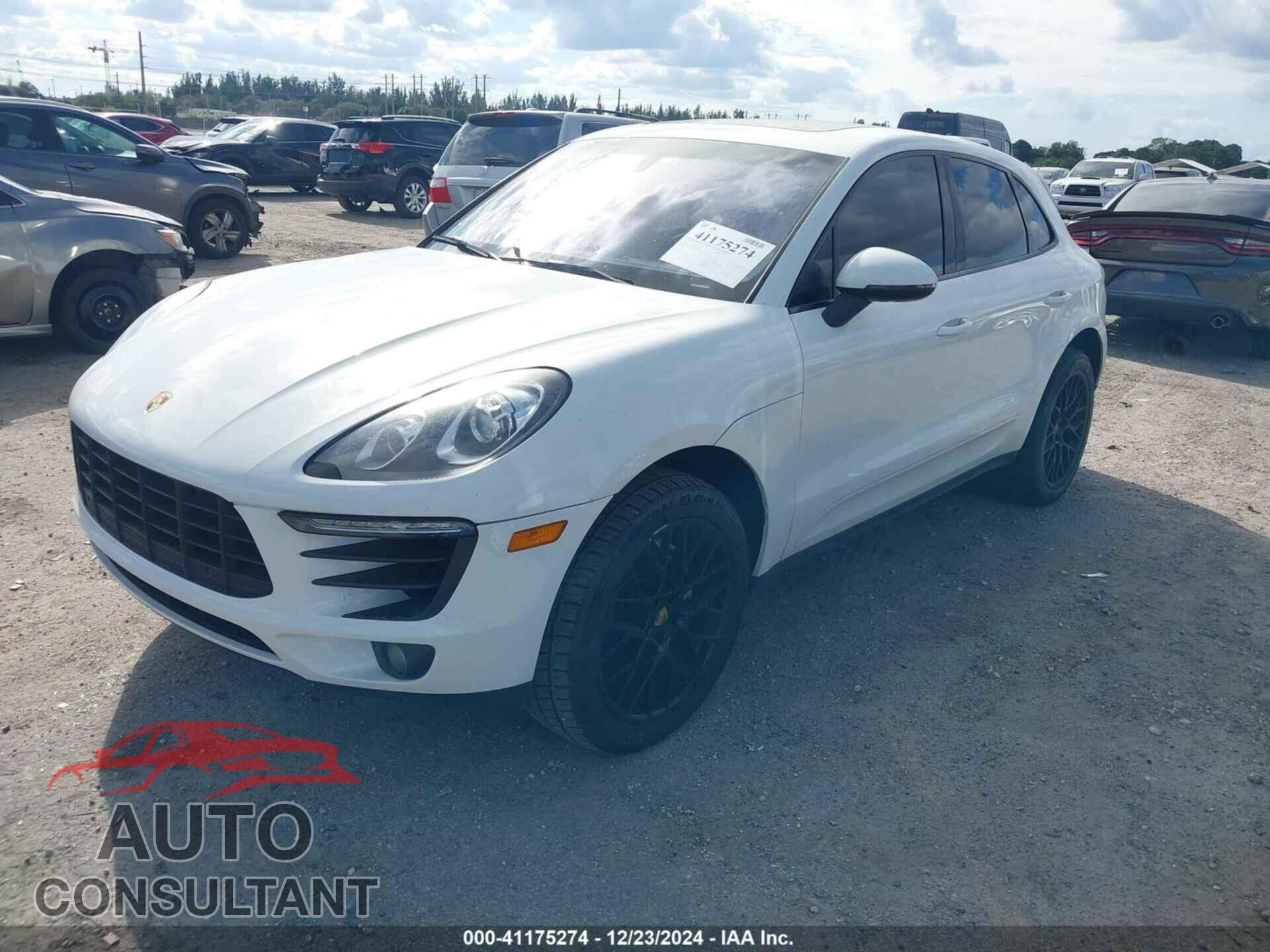 PORSCHE MACAN 2016 - WP1AB2A54GLB44338
