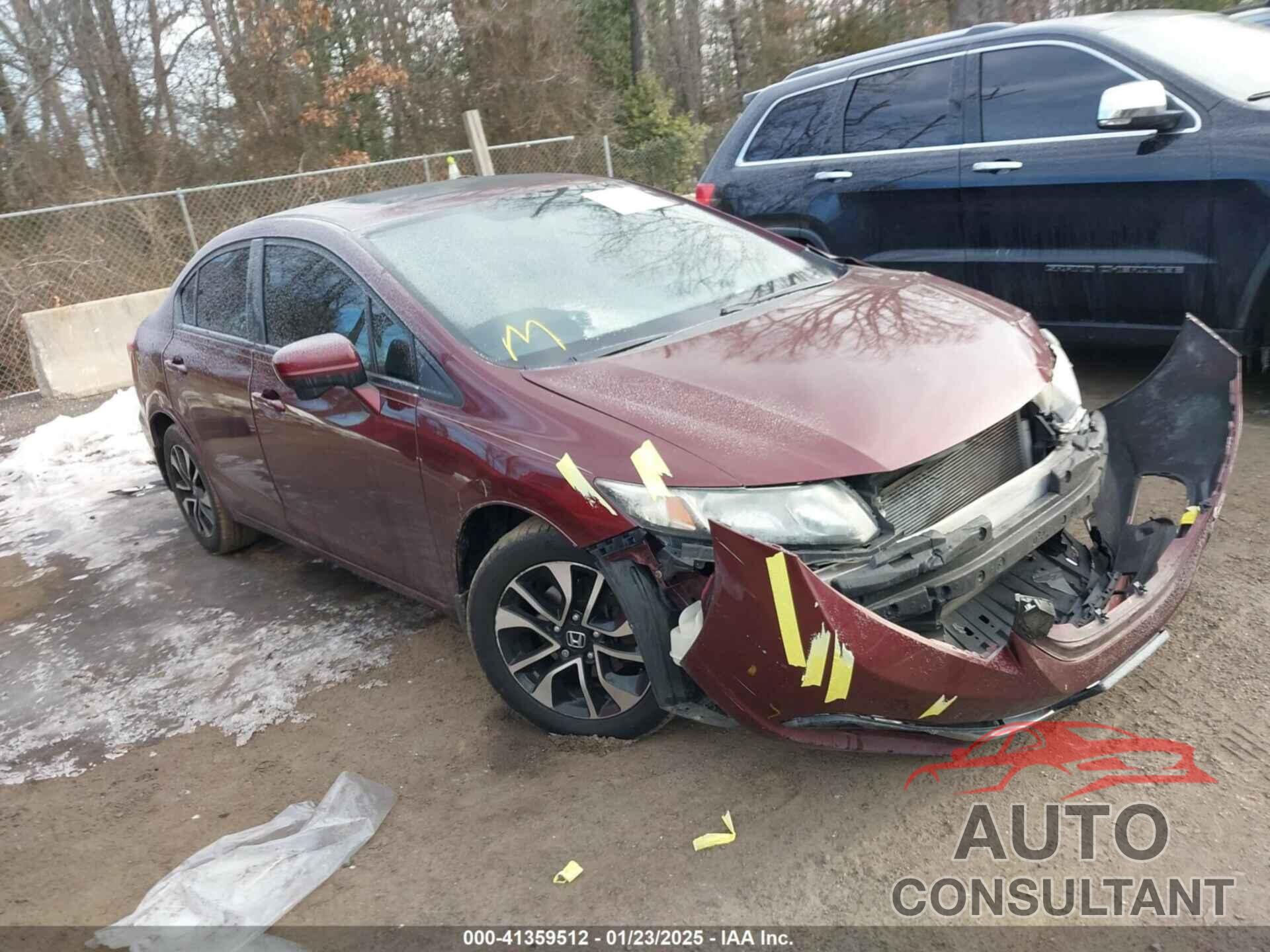 HONDA CIVIC 2014 - 19XFB2F84EE258257