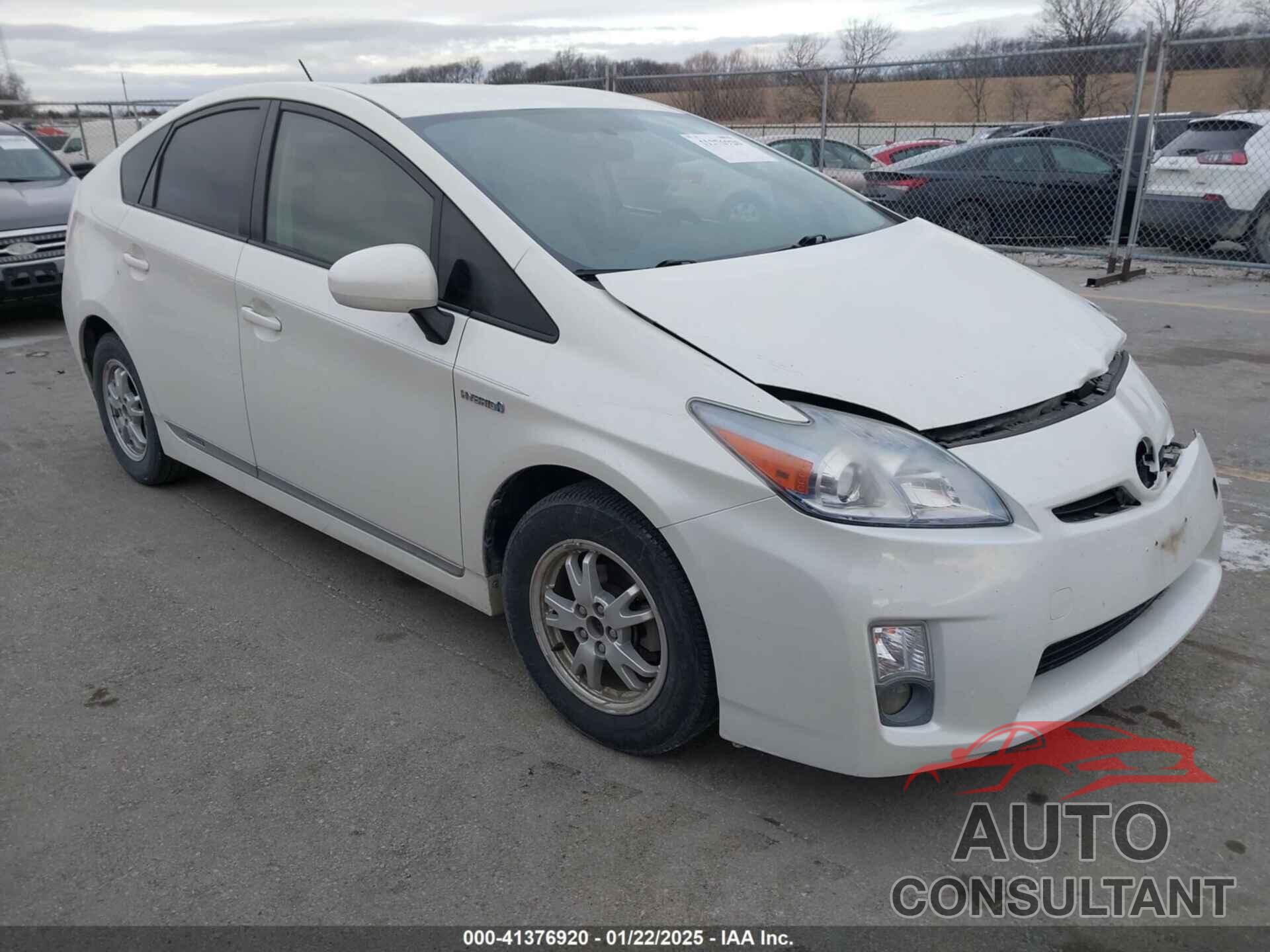 TOYOTA PRIUS 2010 - JTDKN3DU1A1273355