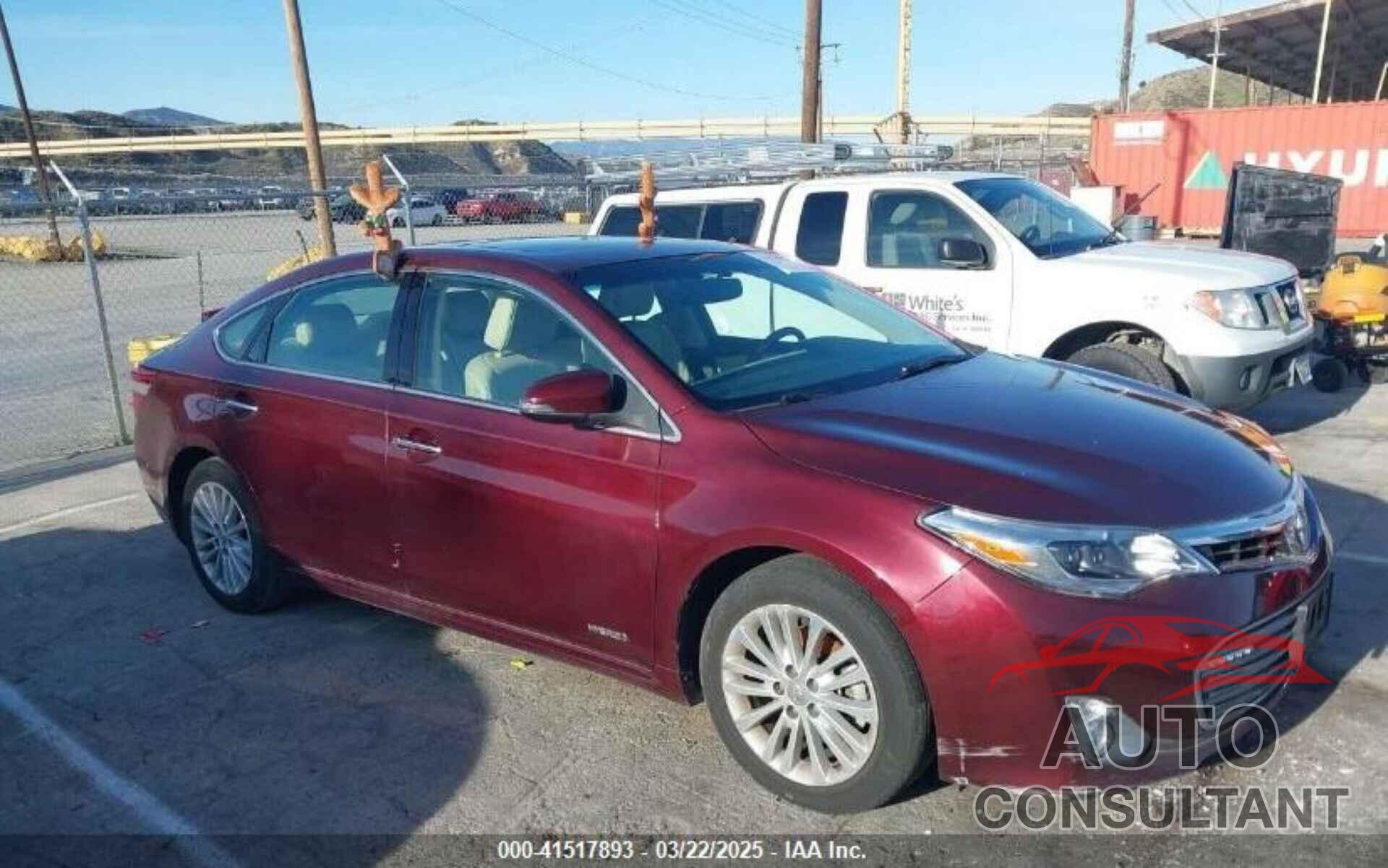TOYOTA AVALON HYBRID 2014 - 4T1BD1EB0EU032908