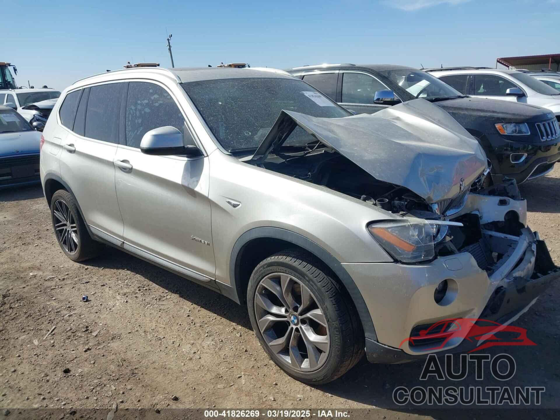 BMW X3 2016 - 5UXWX9C57G0D86851