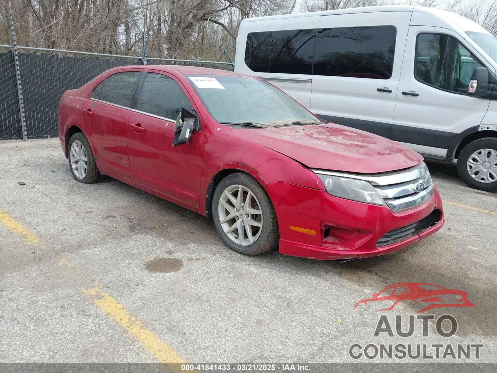 FORD FUSION 2012 - 3FAHP0JA3CR276995