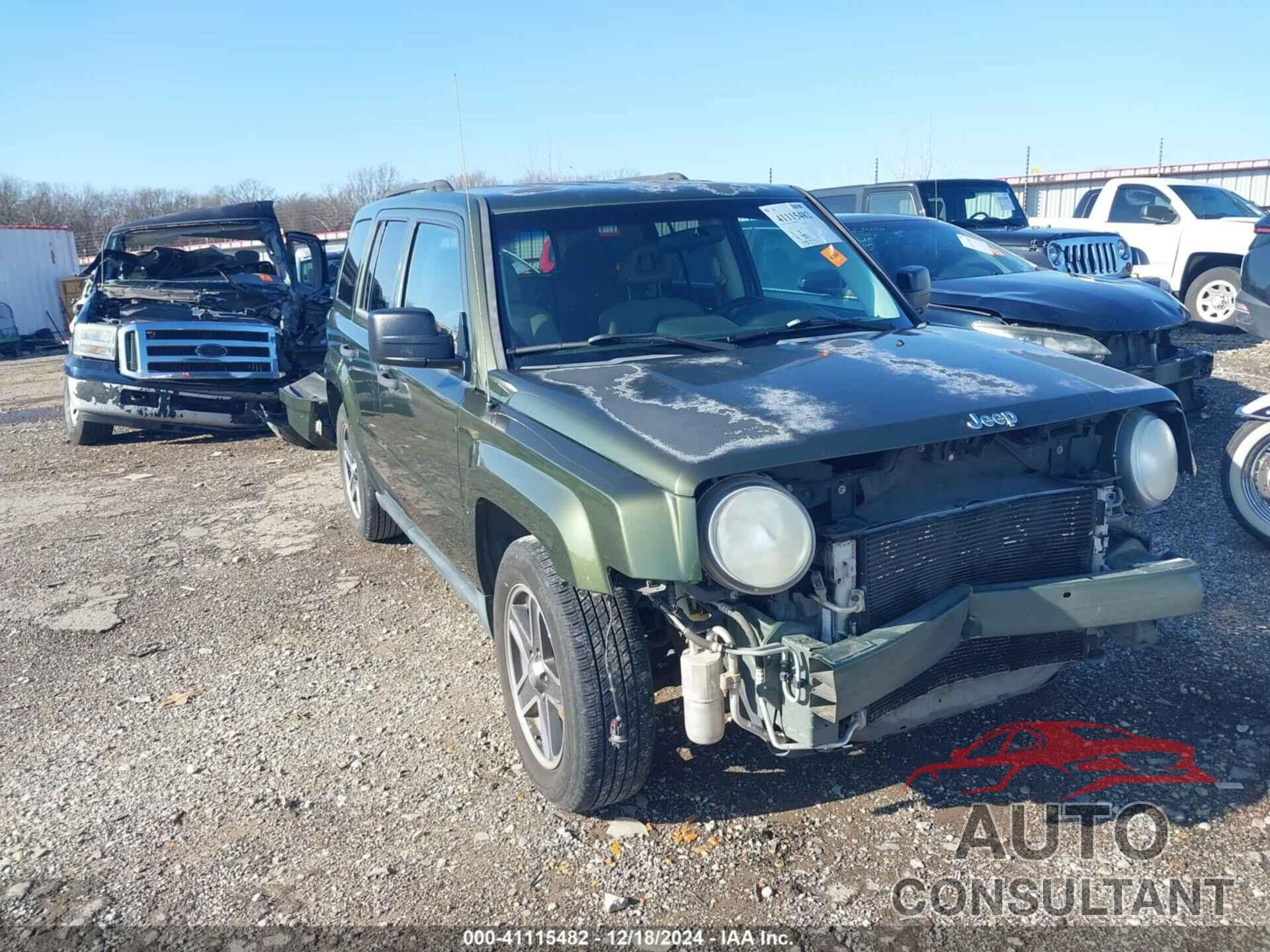 JEEP PATRIOT 2009 - 1J4FT28B49D178187