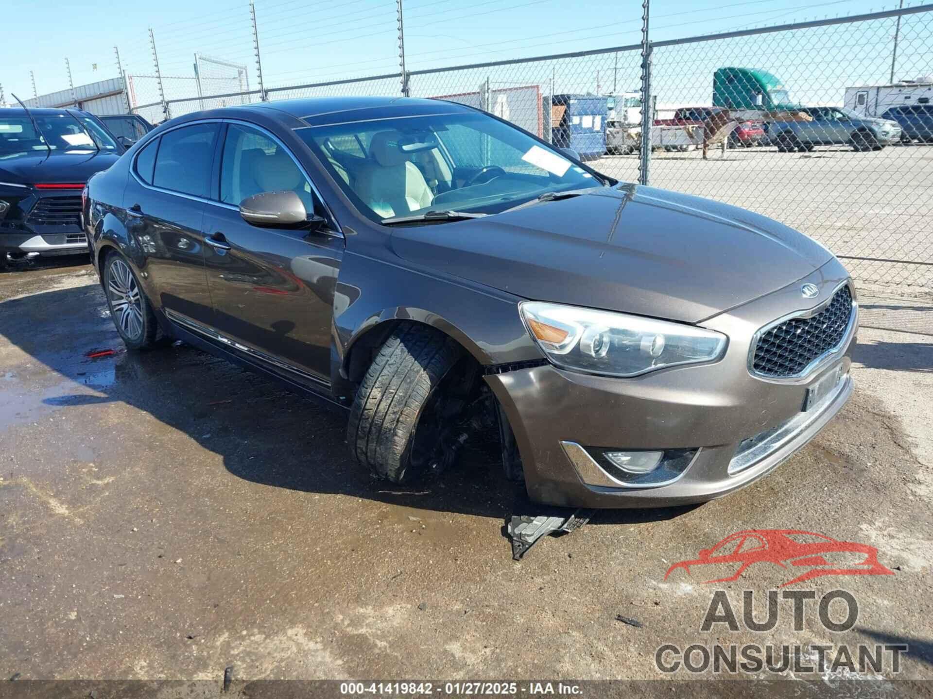 KIA CADENZA 2014 - KNALN4D78E5151222