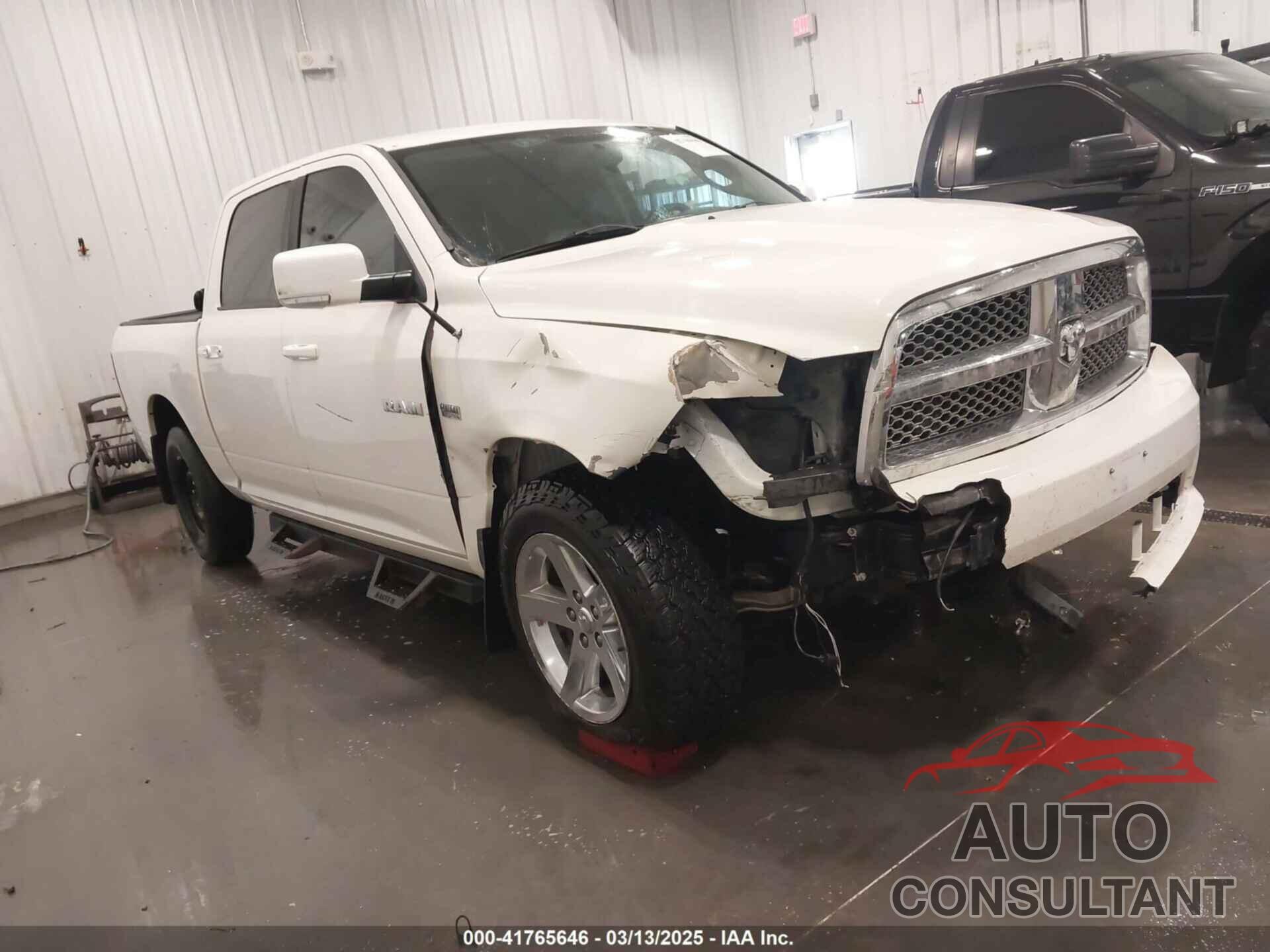 DODGE RAM 1500 2009 - 1D3HV13T39S709322