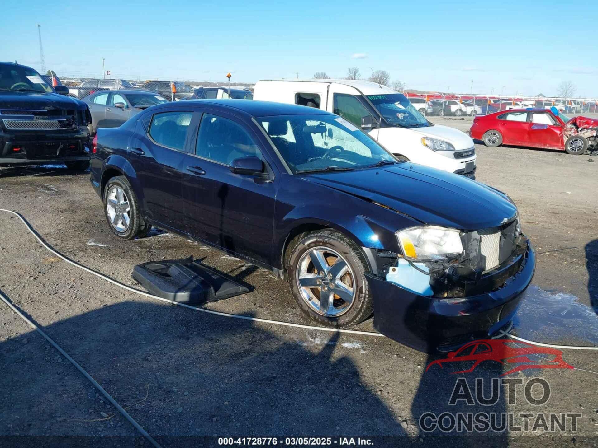 DODGE AVENGER 2011 - 1B3BD1FB6BN584925