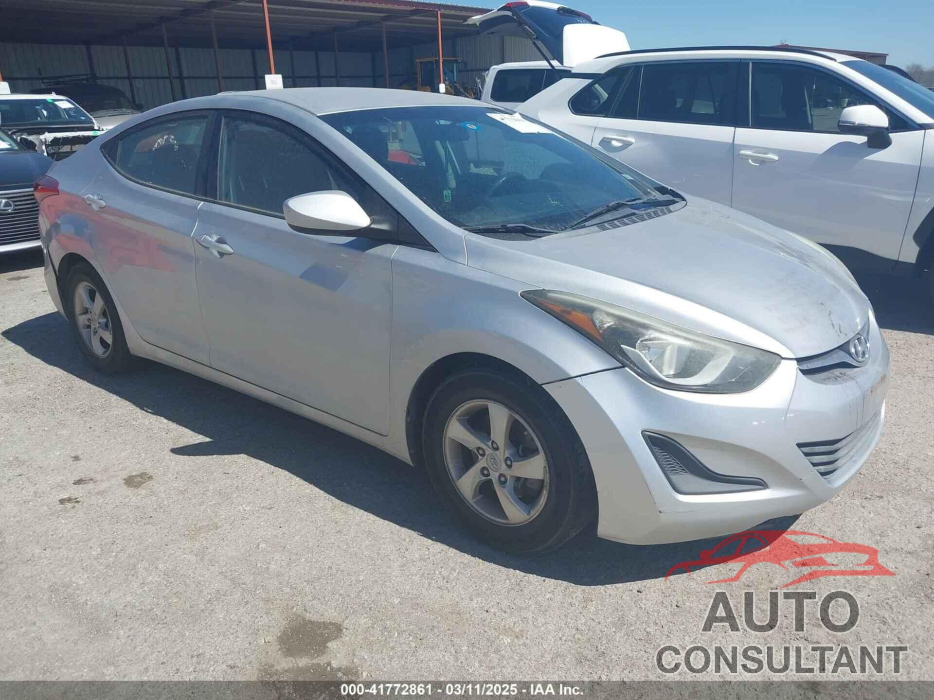 HYUNDAI ELANTRA 2014 - 5NPDH4AE3EH525642