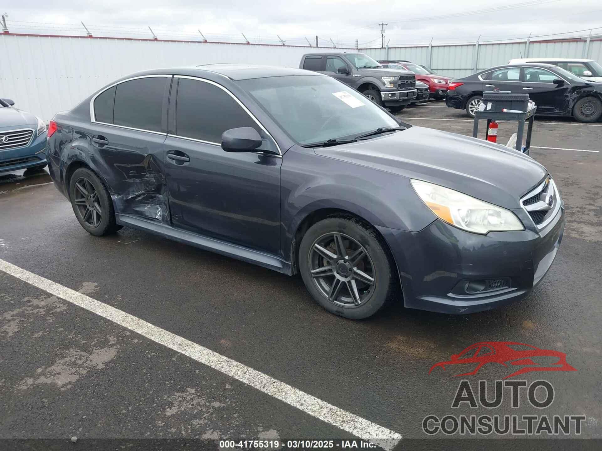 SUBARU LEGACY 2010 - 4S3BMDH66A2237174