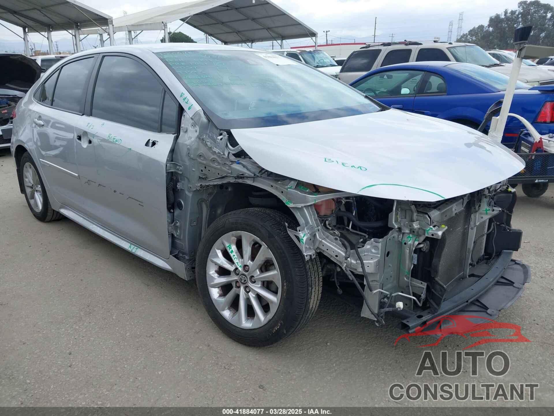 TOYOTA COROLLA 2021 - JTDVPMAE7MJ160881