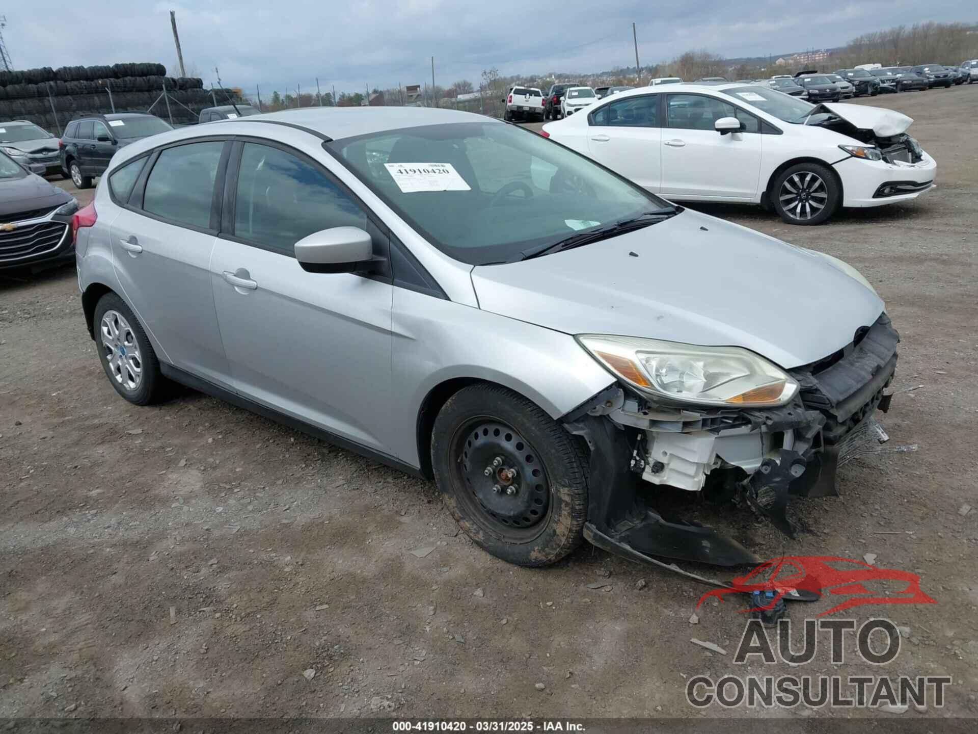 FORD FOCUS 2012 - 1FAHP3K27CL190516