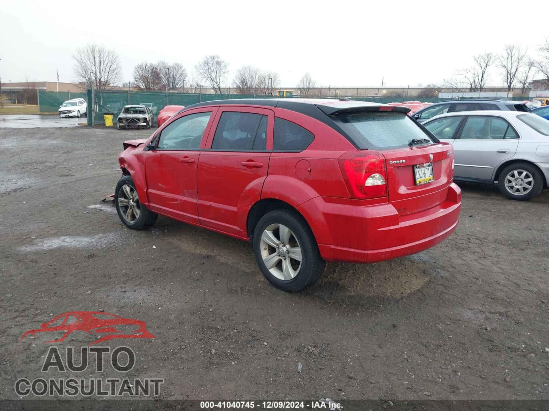 DODGE CALIBER 2012 - 1C3CDWDA6CD527730