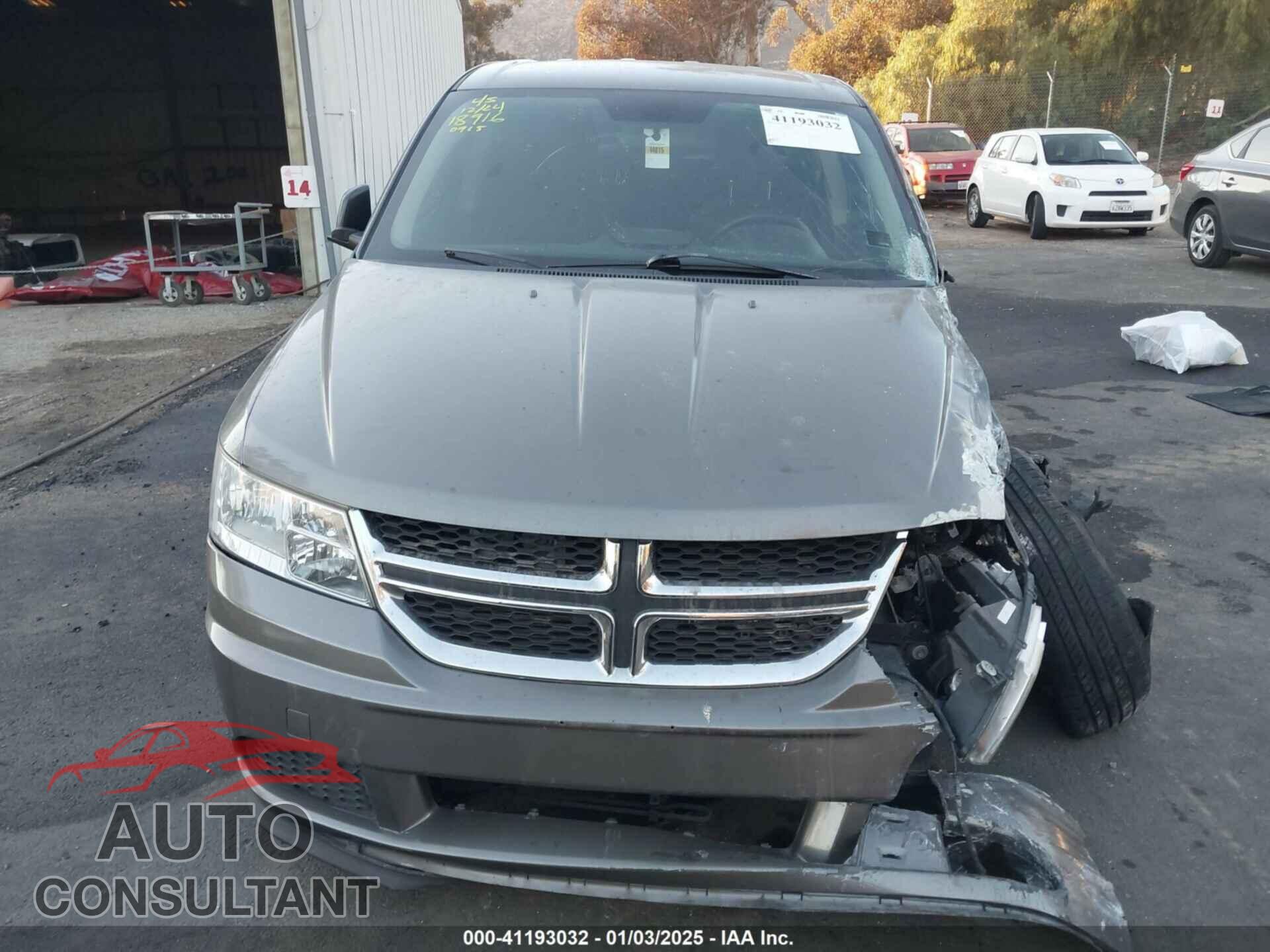 DODGE JOURNEY 2013 - 3C4PDCAB1DT700915