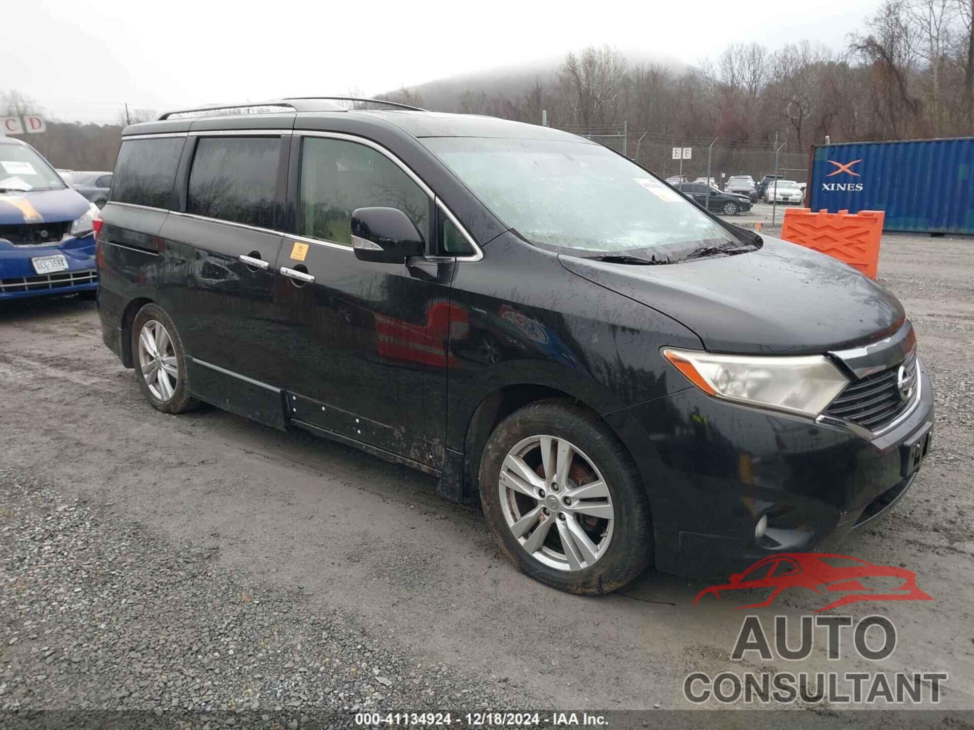 NISSAN QUEST 2012 - JN8AE2KP9C9033594