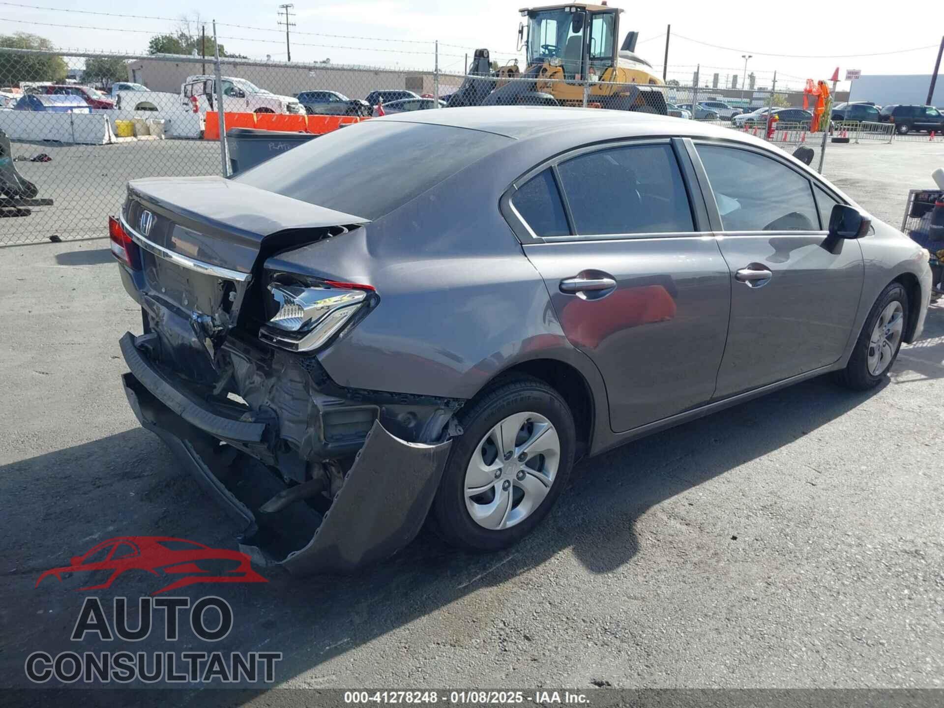 HONDA CIVIC 2015 - 19XFB2F50FE273541