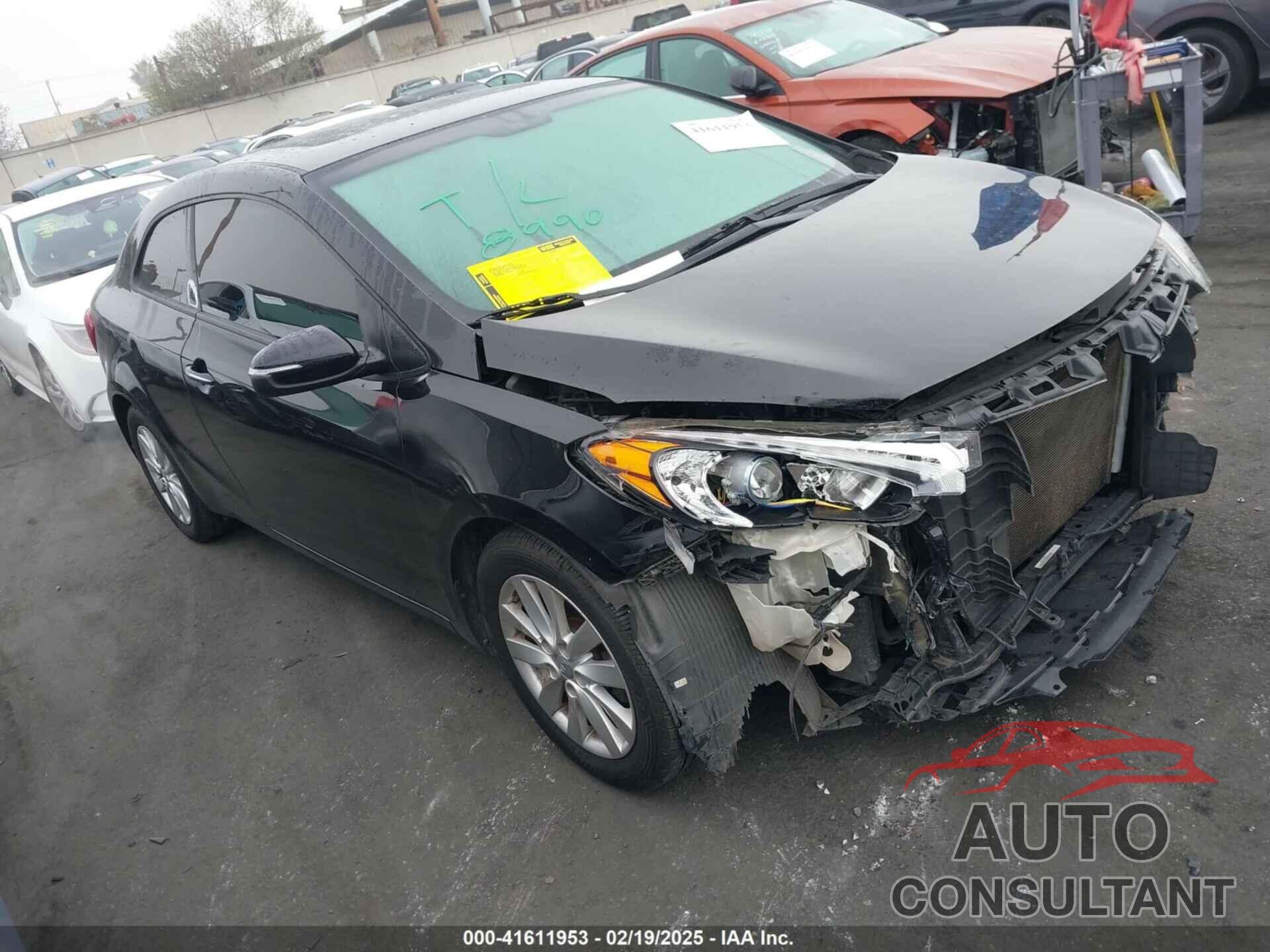 KIA FORTE KOUP 2016 - KNAFX6A89G5619980