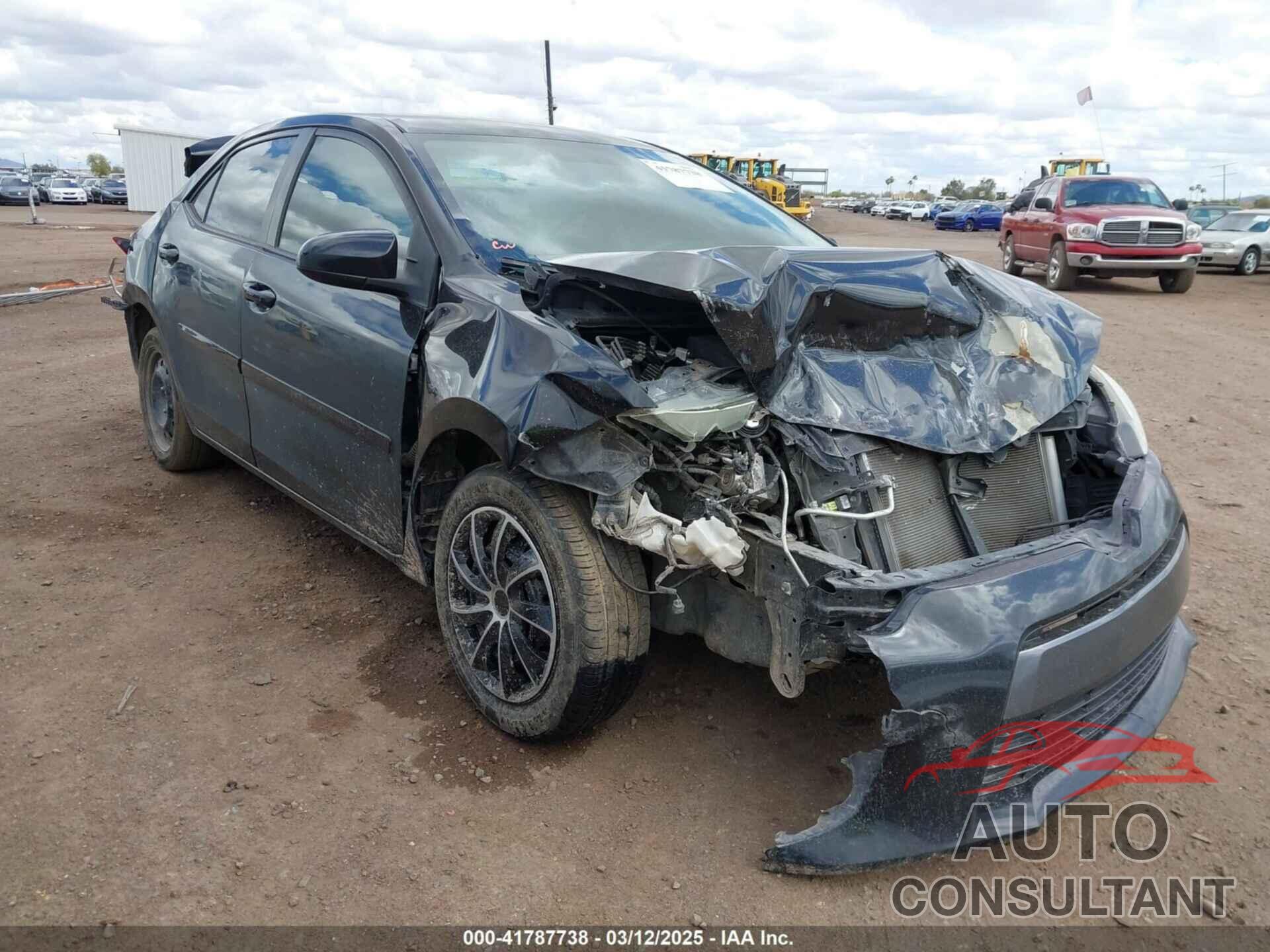TOYOTA COROLLA 2016 - 2T1BURHE2GC730753