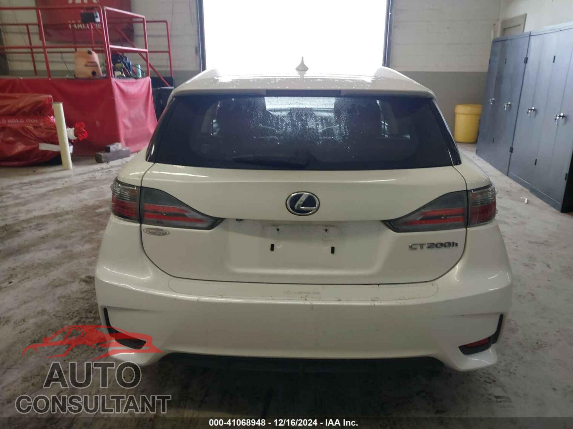 LEXUS CT 200H 2014 - JTHKD5BH4E2201634
