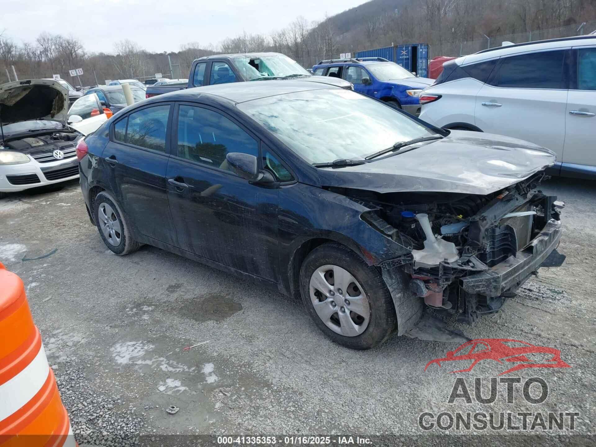 KIA FORTE 2016 - KNAFK4A65G5475961