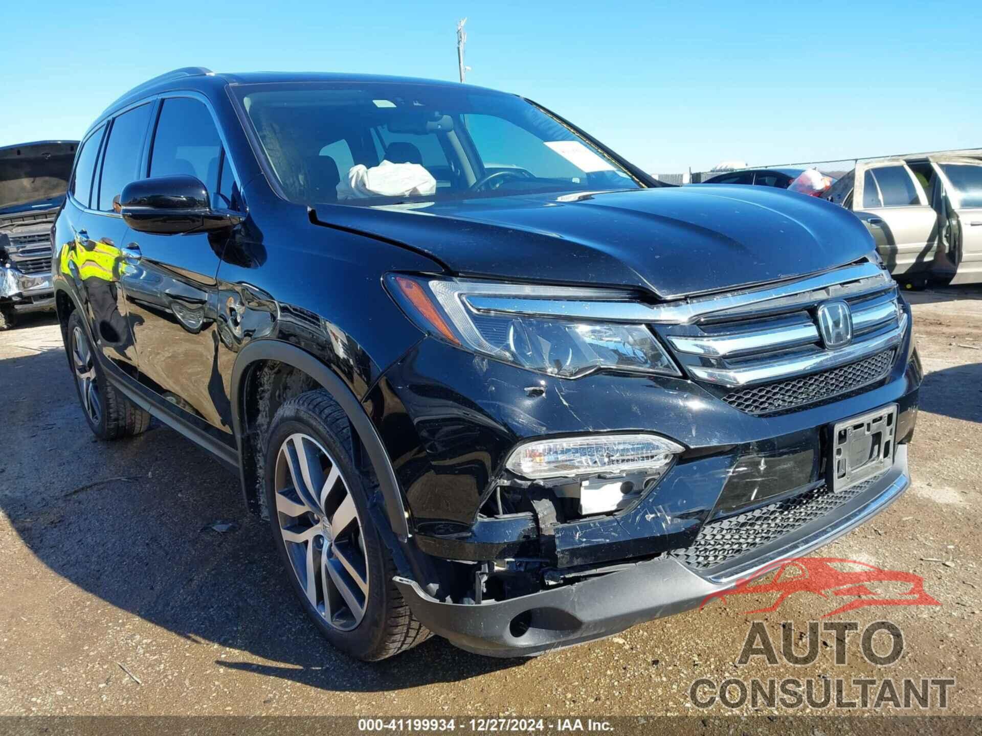 HONDA PILOT 2017 - 5FNYF6H06HB025250