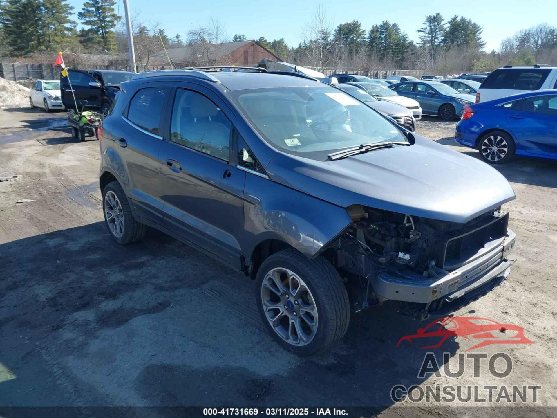 FORD ECOSPORT 2019 - MAJ6S3KL0KC296626