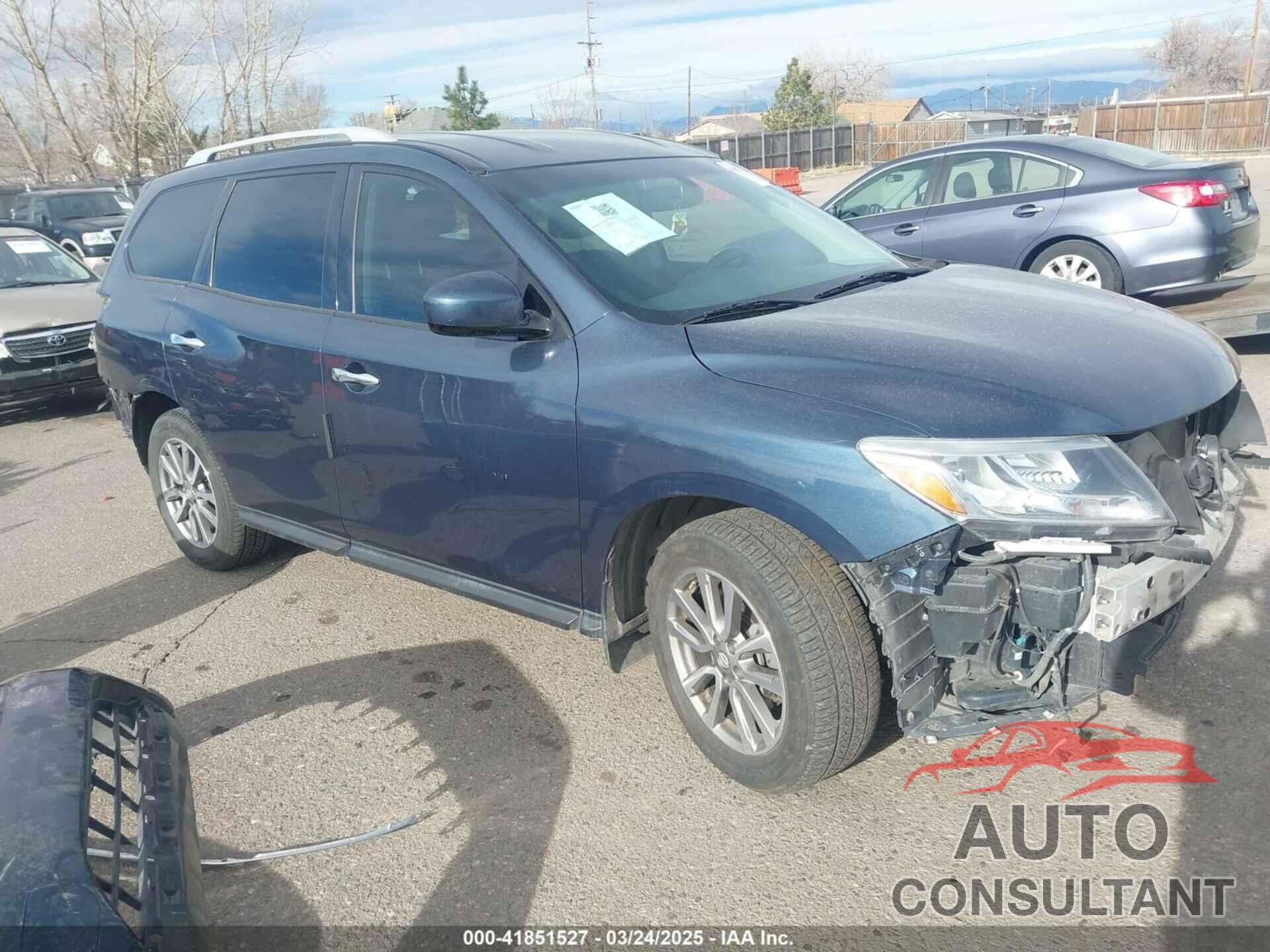 NISSAN PATHFINDER 2015 - 5N1AR2MN6FC671977