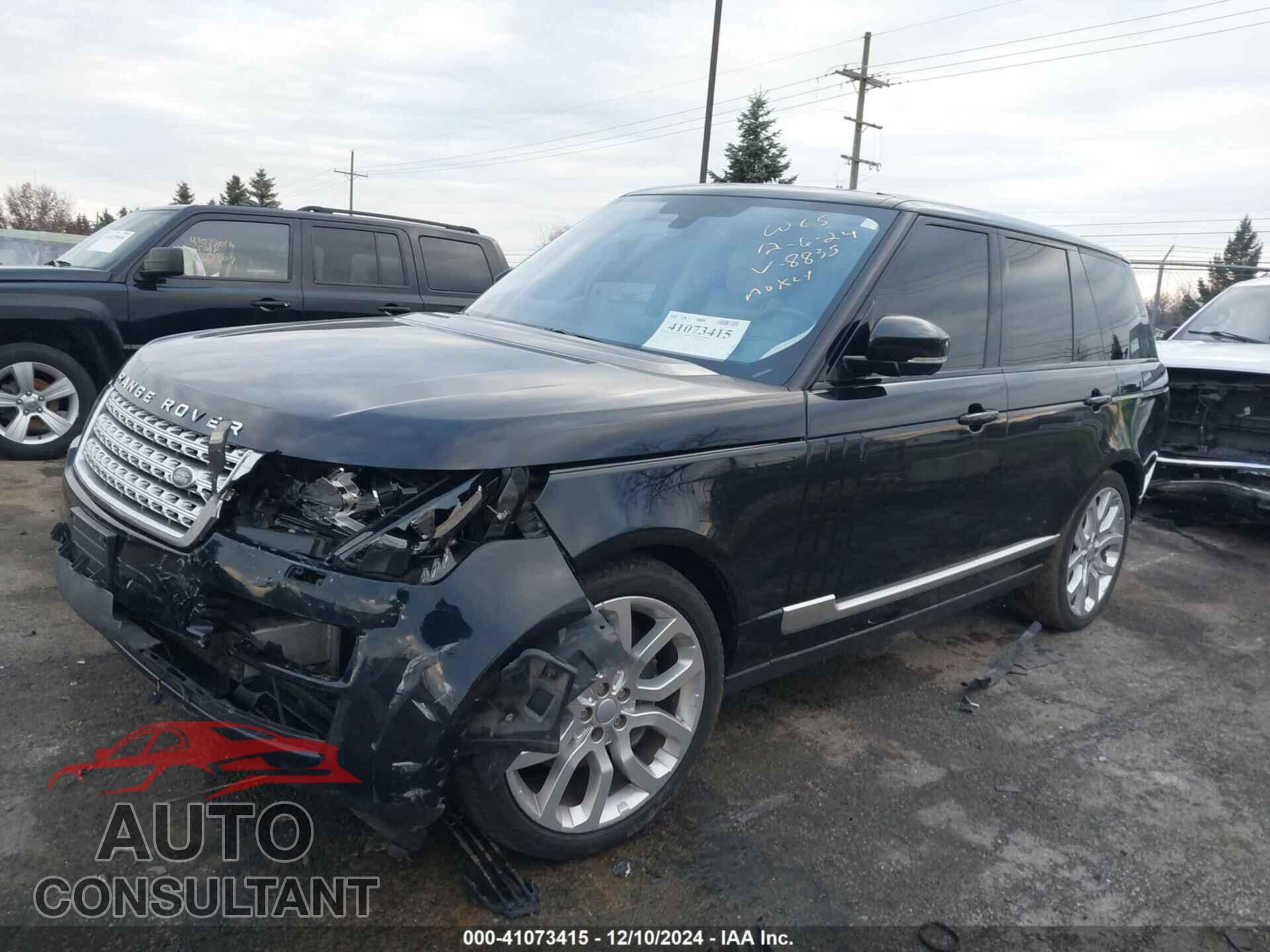 LAND ROVER RANGE ROVER 2016 - SALGS2VF9GA268835