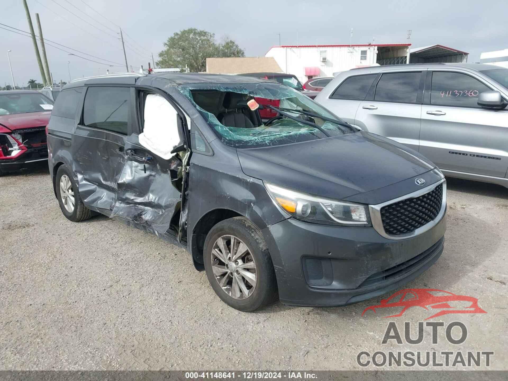 KIA SEDONA 2016 - KNDMB5C13G6210631