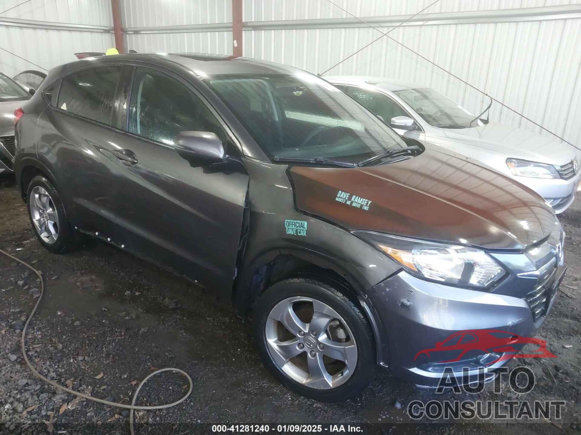 HONDA HR-V 2017 - 3CZRU5H53HM726964
