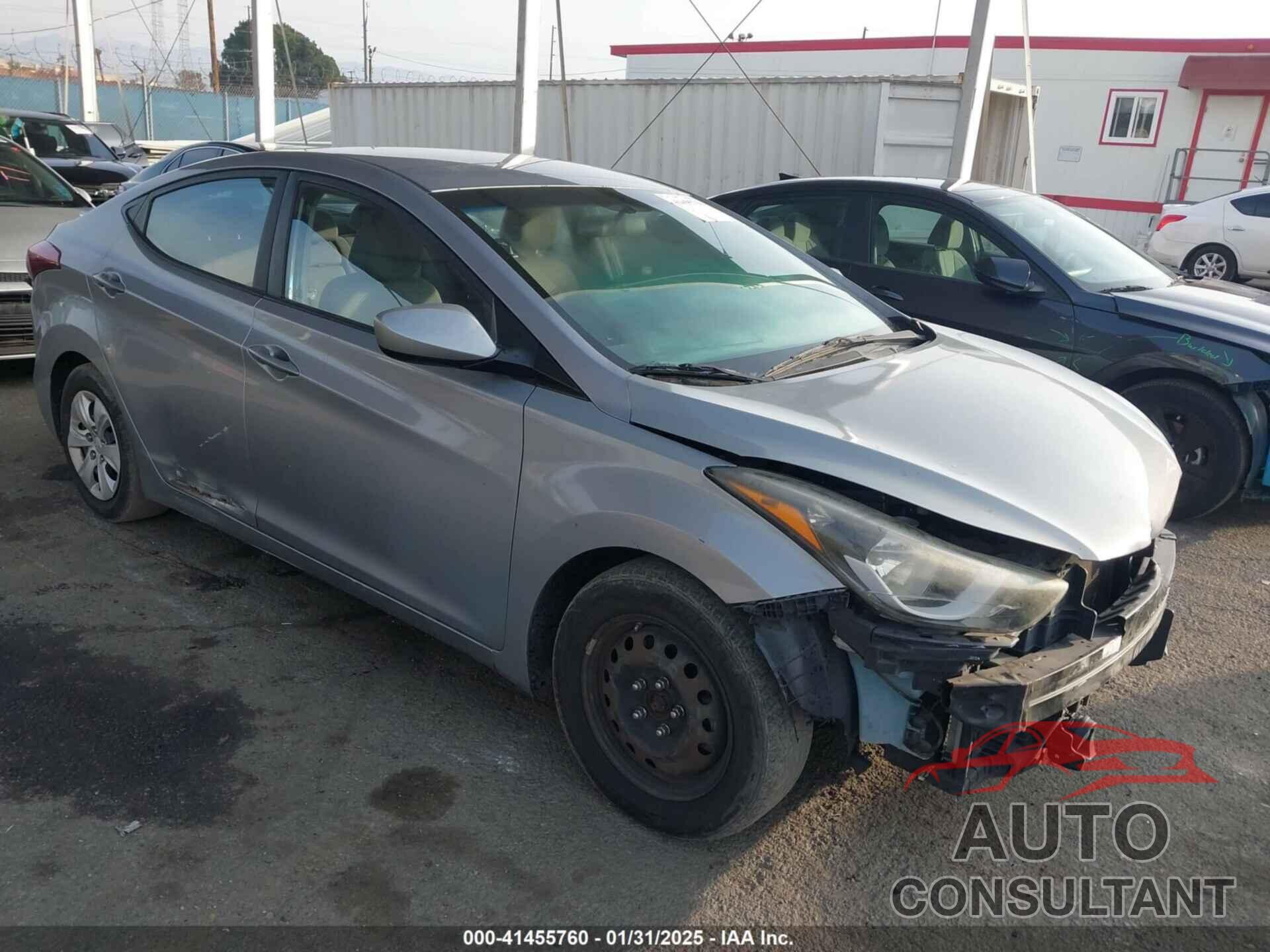 HYUNDAI ELANTRA 2016 - 5NPDH4AE2GH708274