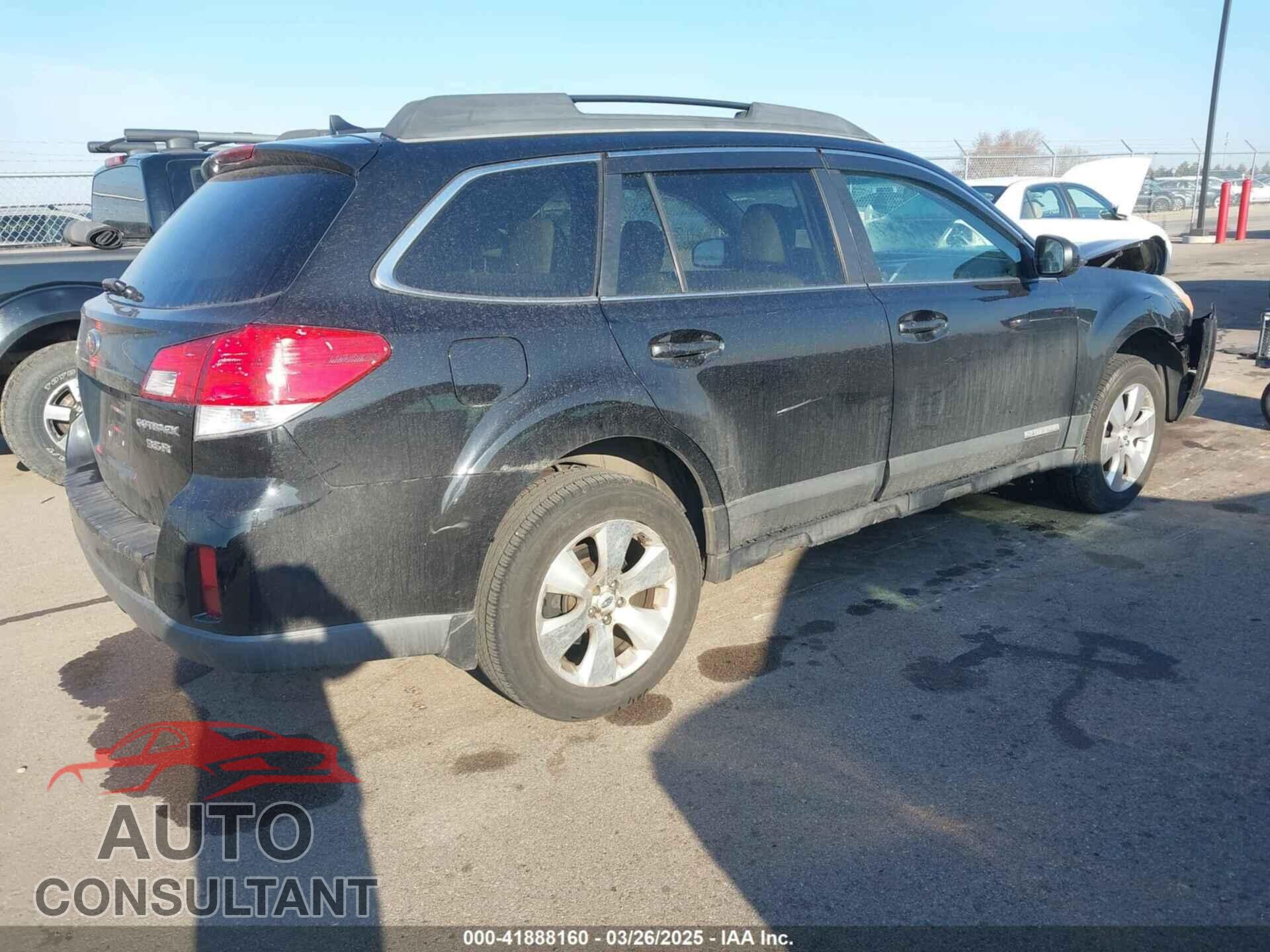 SUBARU OUTBACK 2012 - 4S4BRDKC3C2248552