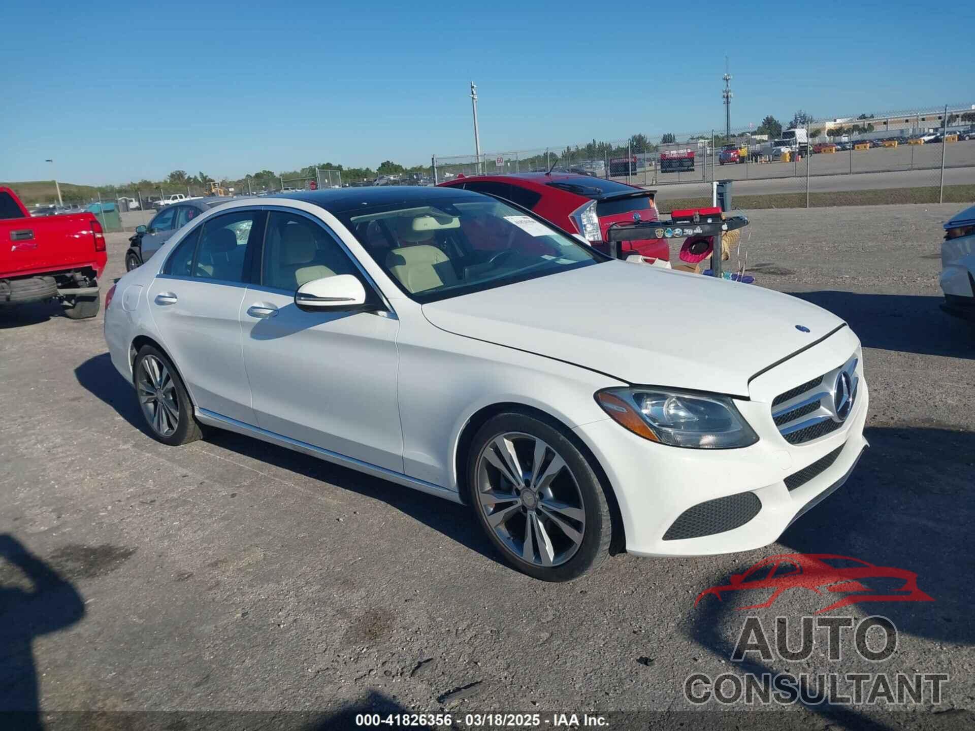MERCEDES-BENZ C 300 2017 - WDDWF4JB6HR281444