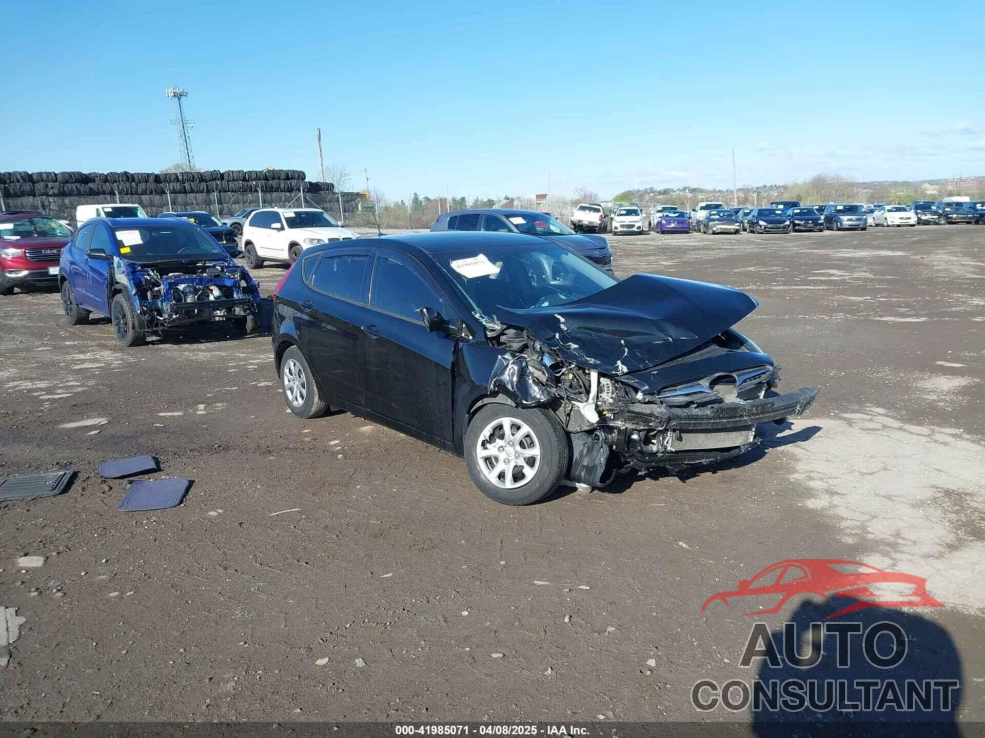 HYUNDAI ACCENT 2014 - KMHCT5AE0EU189319