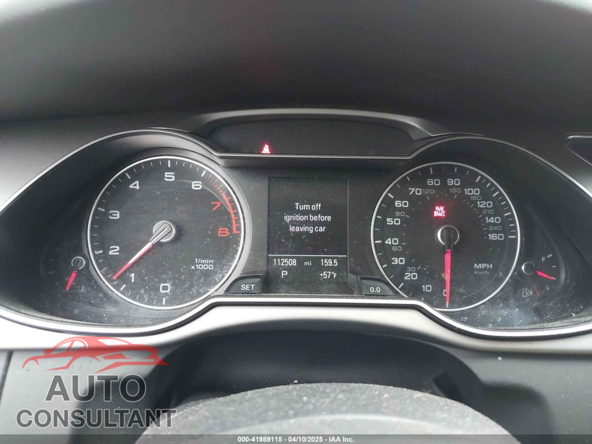AUDI A4 2013 - WAUKFAFL8DN022686